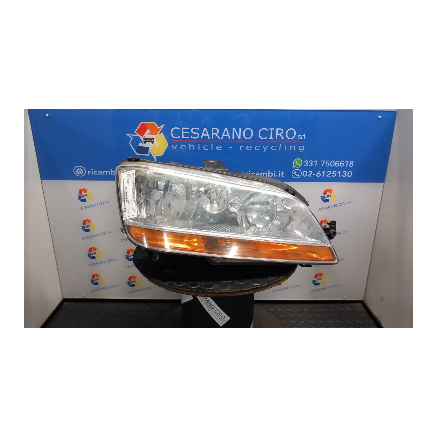 PROIETTORE DX. 021 FIAT IDEA (2S) (10/03-12/10) 188A9000 51747604