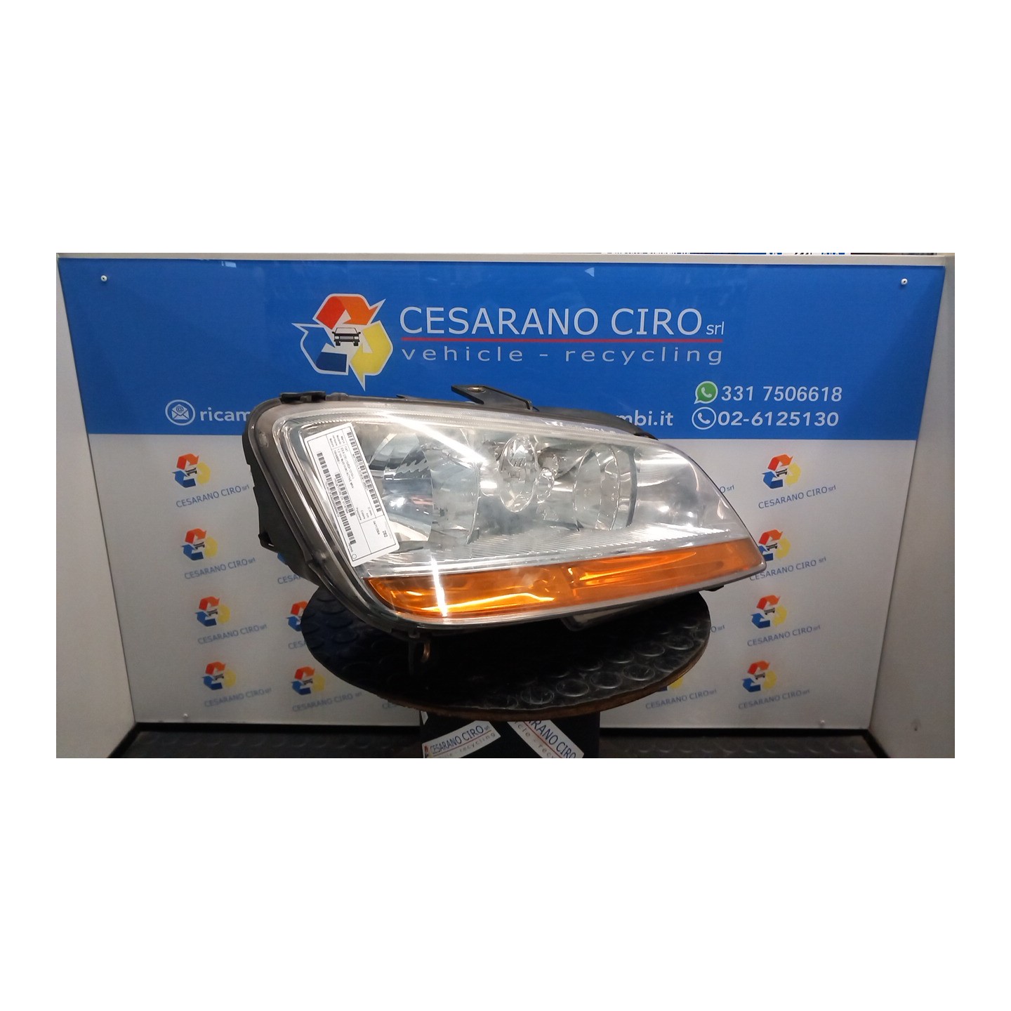PROIETTORE DX. 021 FIAT IDEA (2S) (10/03-12/10) 188A9000 51747604