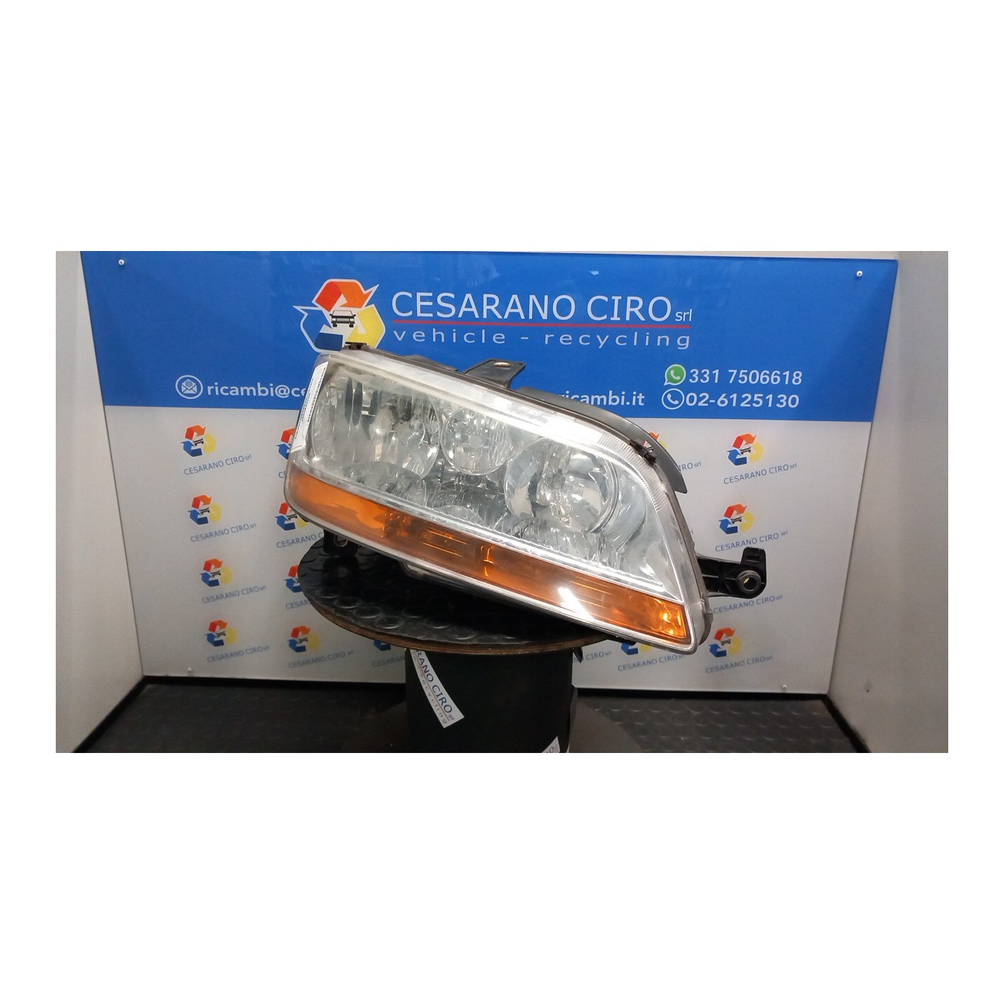 PROIETTORE DX. 021 FIAT IDEA (2S) (10/03-12/10) 188A9000 51747604