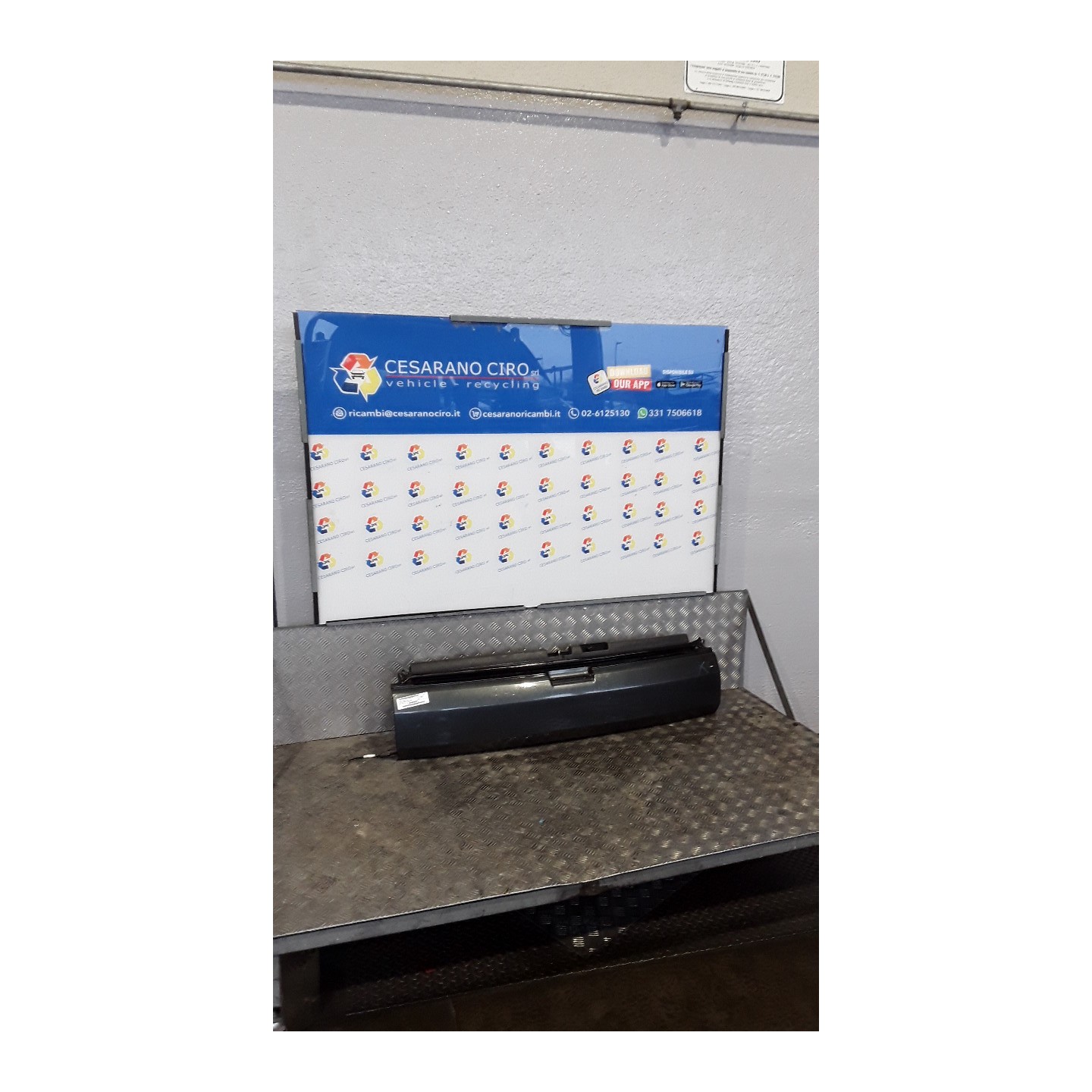 RIVESTIMENTO POST. RIBALTABILE 077 PEUGEOT 3008 (04/09-10/13) 9HR 8701CA