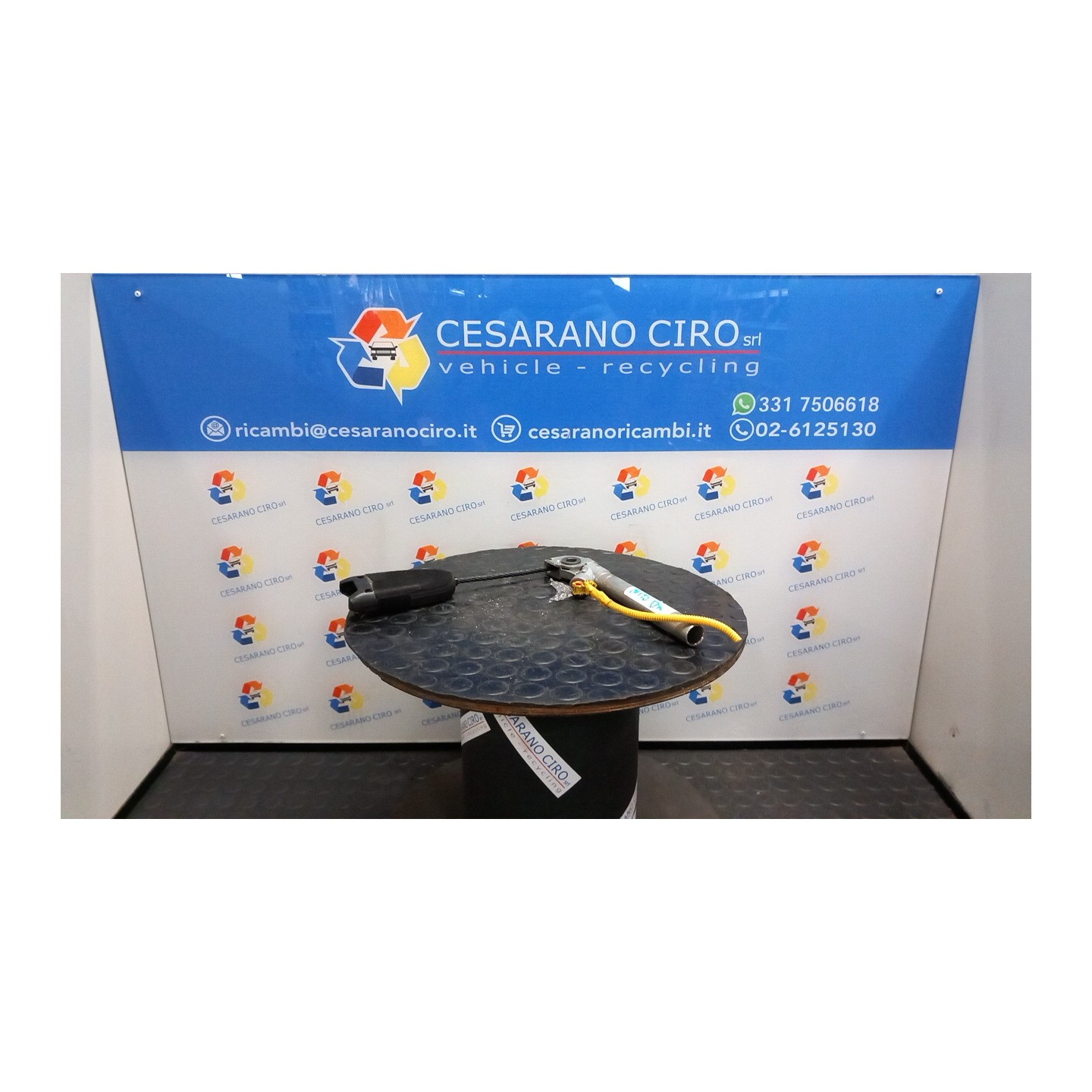 PRETENSIONATORE CINTURE SICUREZZA ANT. DX 102 ALFA ROMEO MITO (X6) (06/08-06/11) 198A4000 NB6910001042011DX