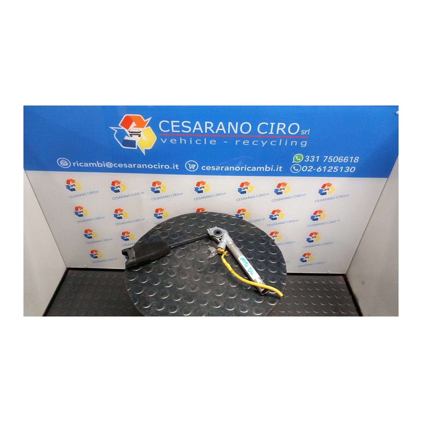 PRETENSIONATORE CINTURE SICUREZZA ANT. DX 102 ALFA ROMEO MITO (X6) (06/08-06/11) 198A4000 NB6910001042011DX