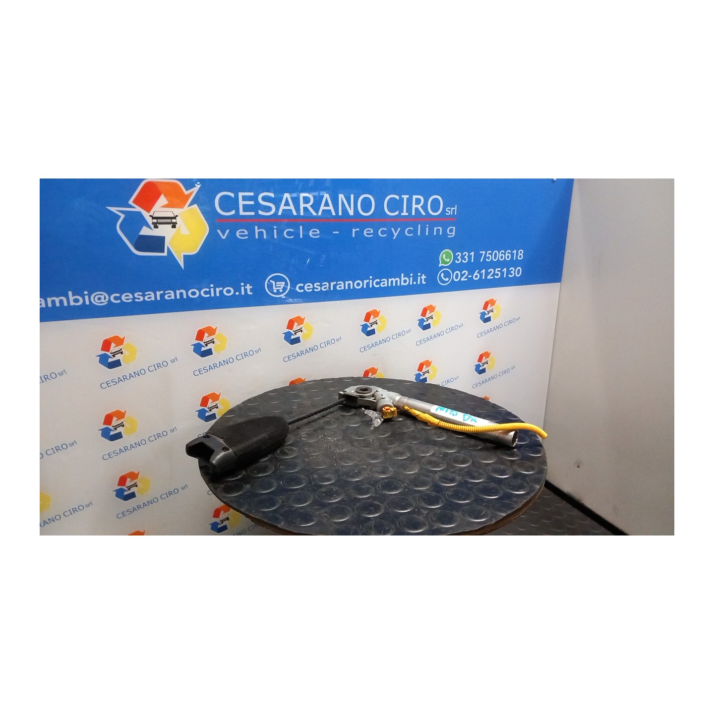 PRETENSIONATORE CINTURE SICUREZZA ANT. DX 102 ALFA ROMEO MITO (X6) (06/08-06/11) 198A4000 NB6910001042011DX