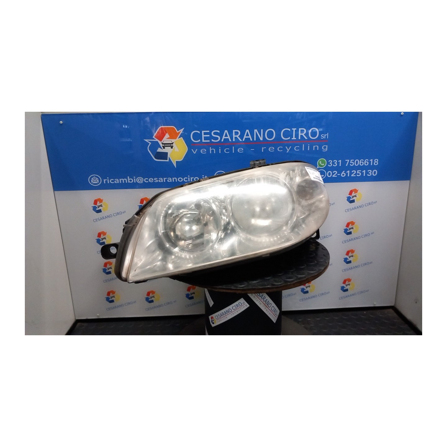 PROIETTORE SX. 105 FIAT PUNTO CLASSIC (2U) (01/07-12/1 188A4000 51760027