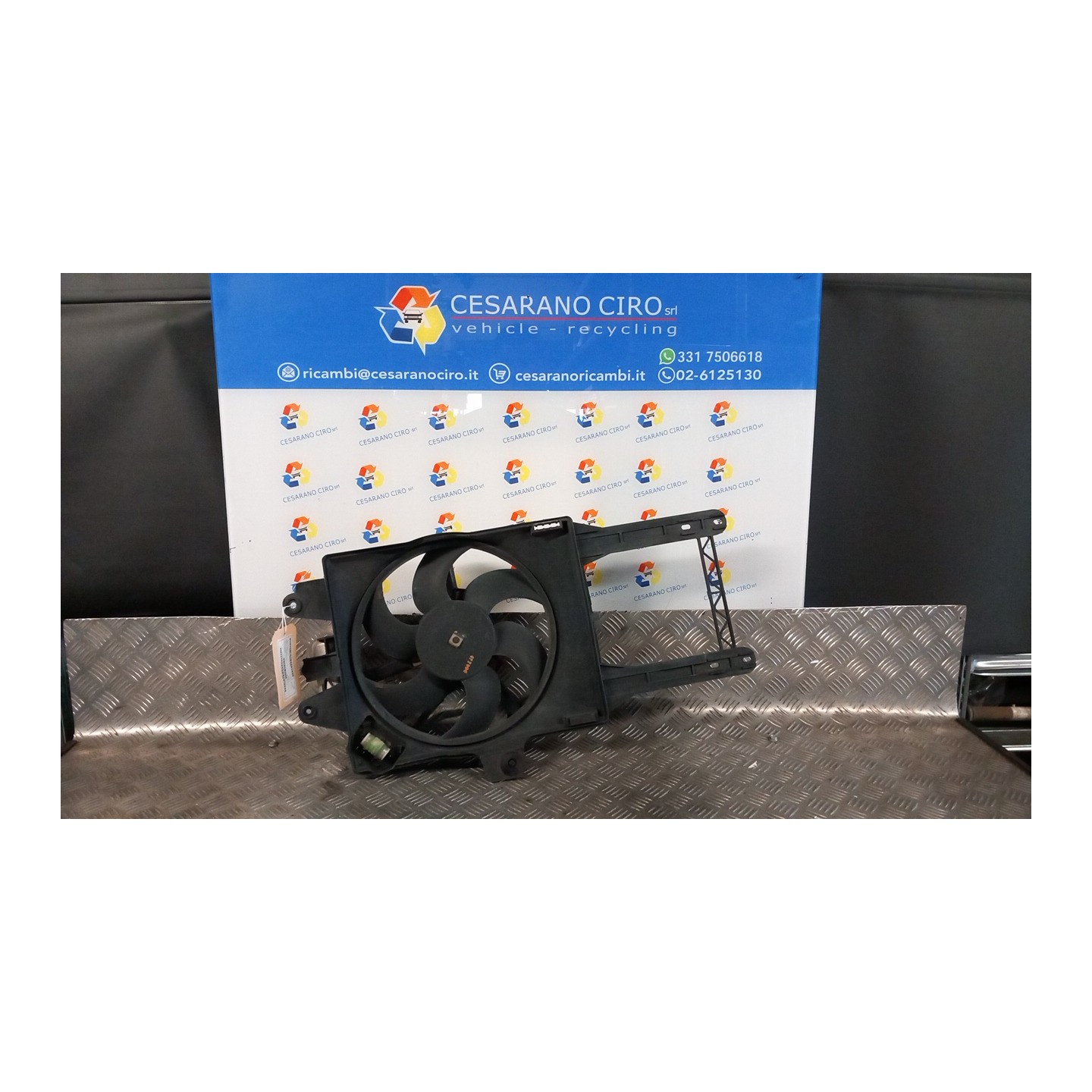 CONVOGLIATORE ARIA C/ELETTROVENTOLA 107 LANCIA Y (01/96-10/00) 840A3000 46427347