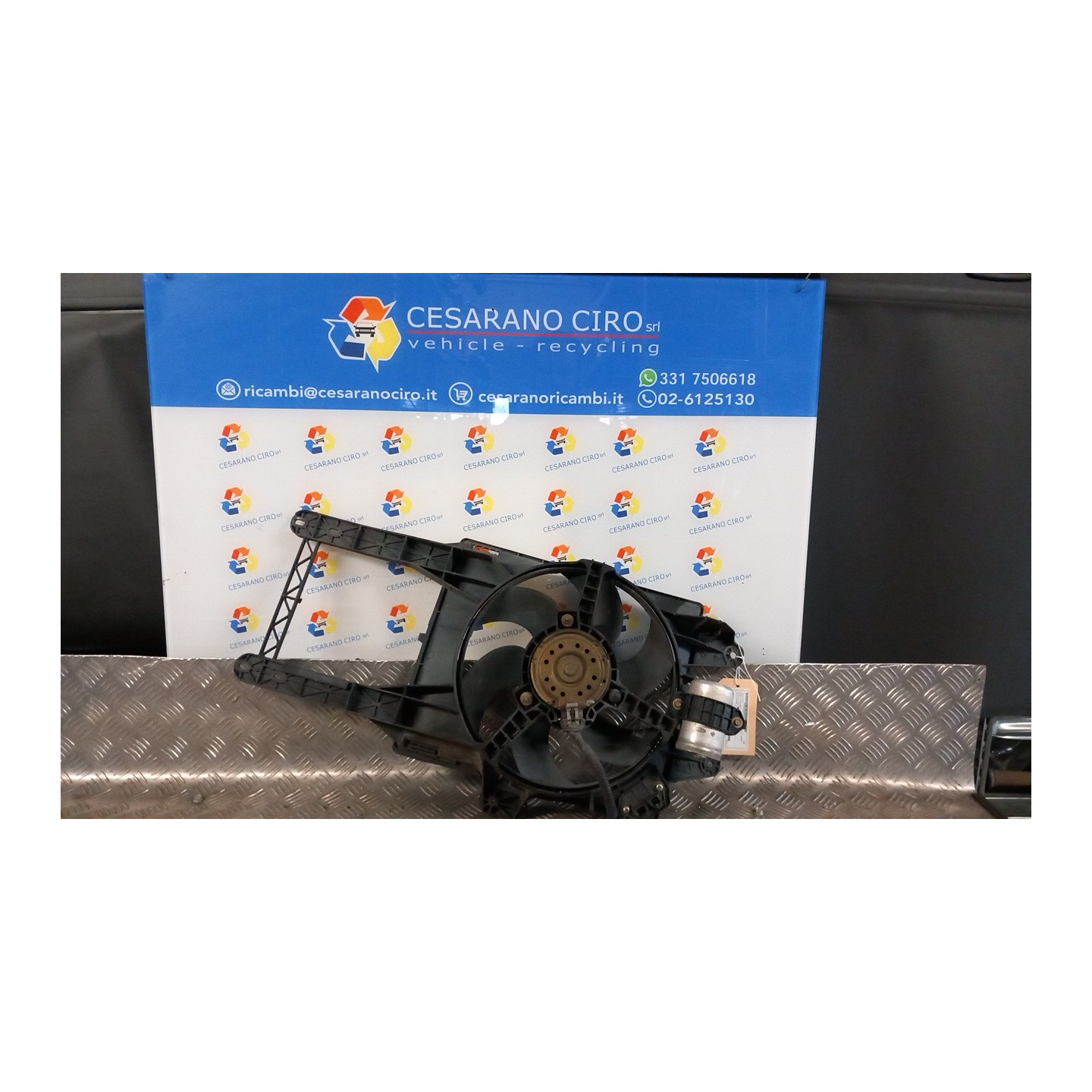 CONVOGLIATORE ARIA C/ELETTROVENTOLA 107 LANCIA Y (01/96-10/00) 840A3000 46427347