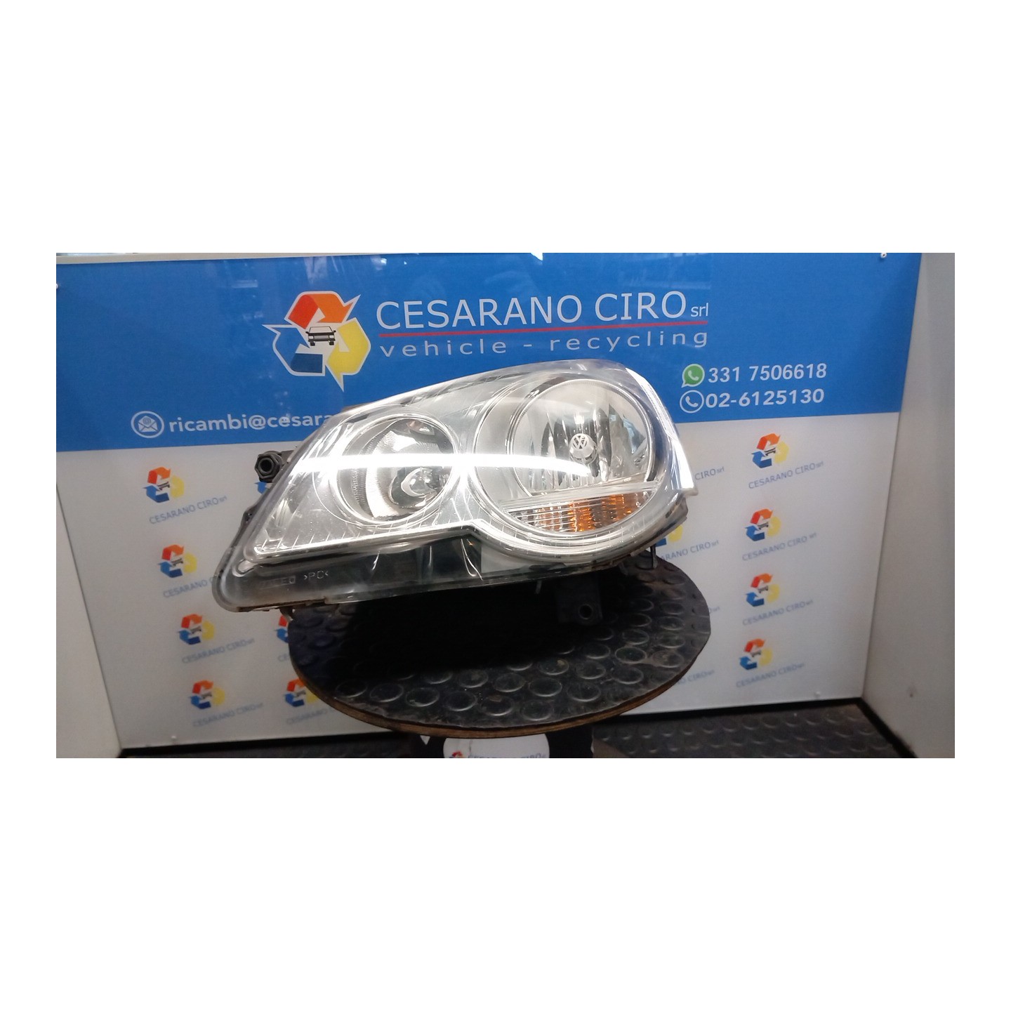 PROIETTORE VALEO SX. 112 VOLKSWAGEN POLO (9N) (04/05-) BNM 6Q1941007AT