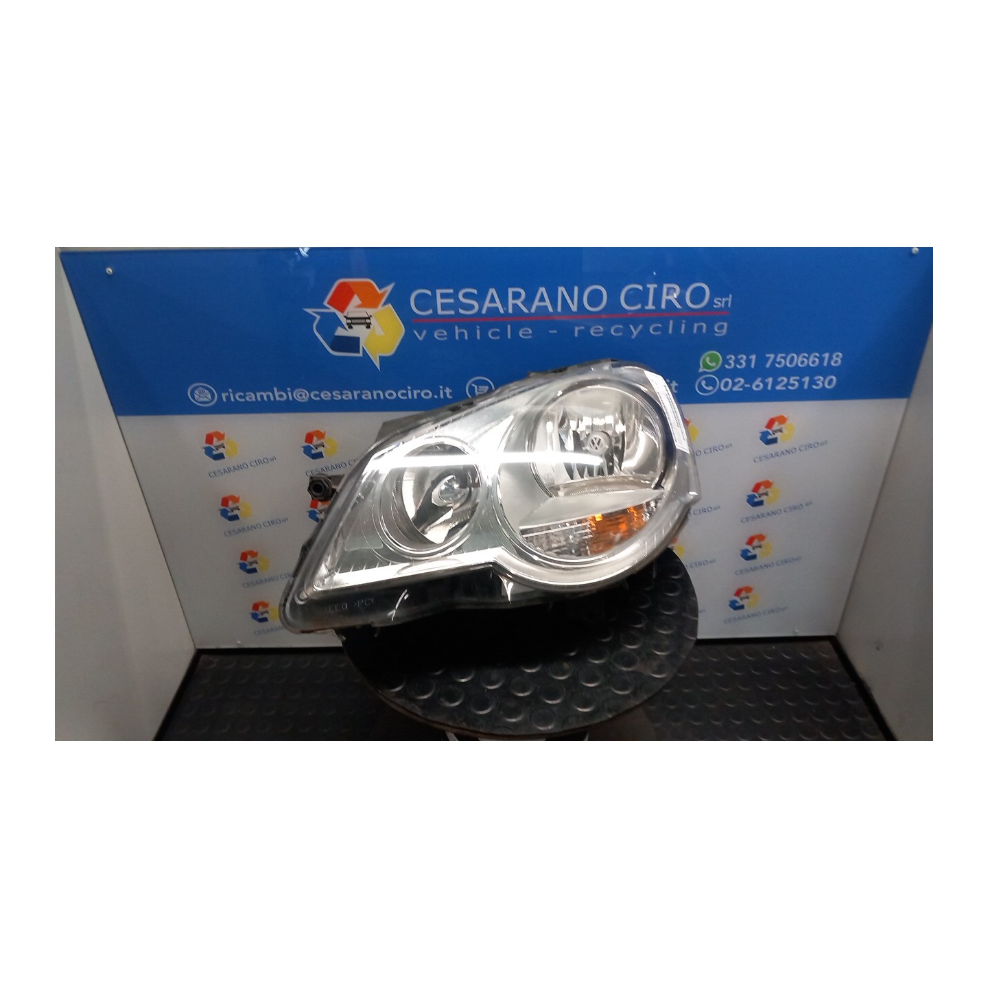 PROIETTORE VALEO SX. 112 VOLKSWAGEN POLO (9N) (04/05-) BNM 6Q1941007AT