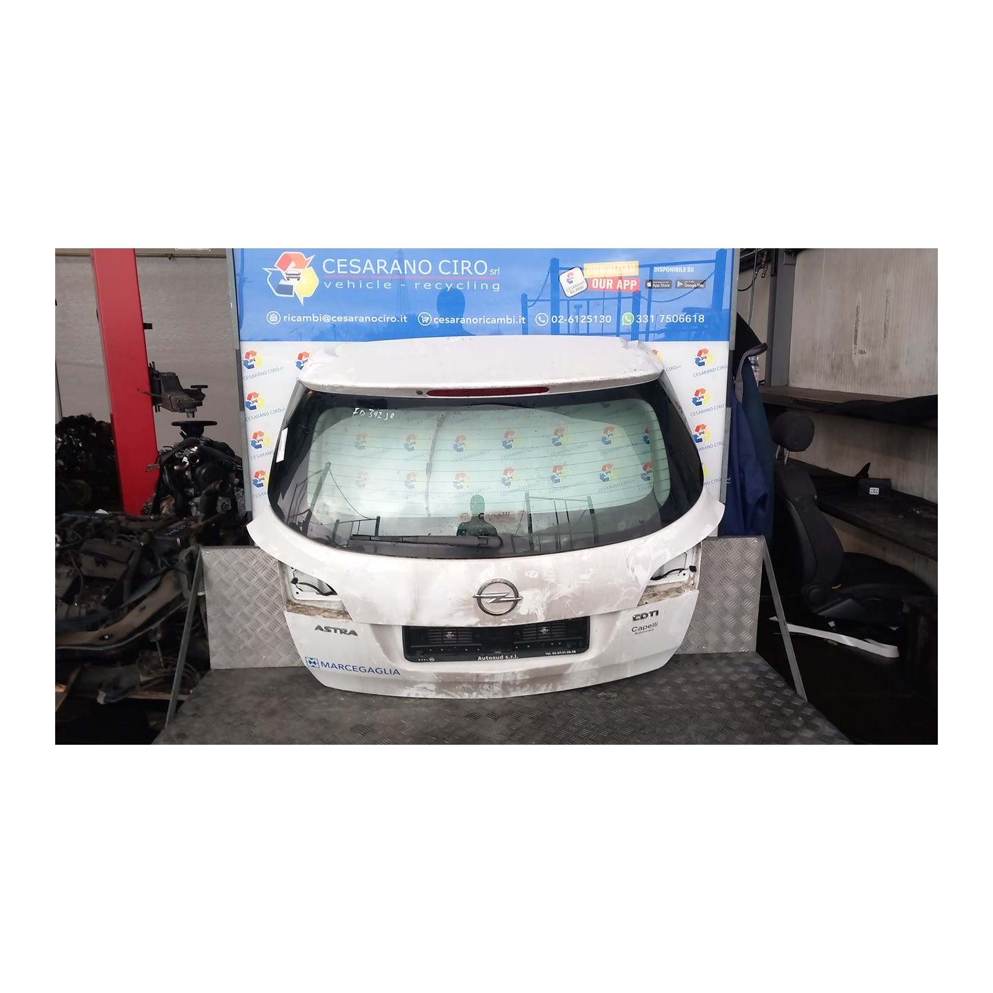 PORTELLO POST. 060 OPEL ASTRA (P10) (10/09-06/18) B16DTL 13394324