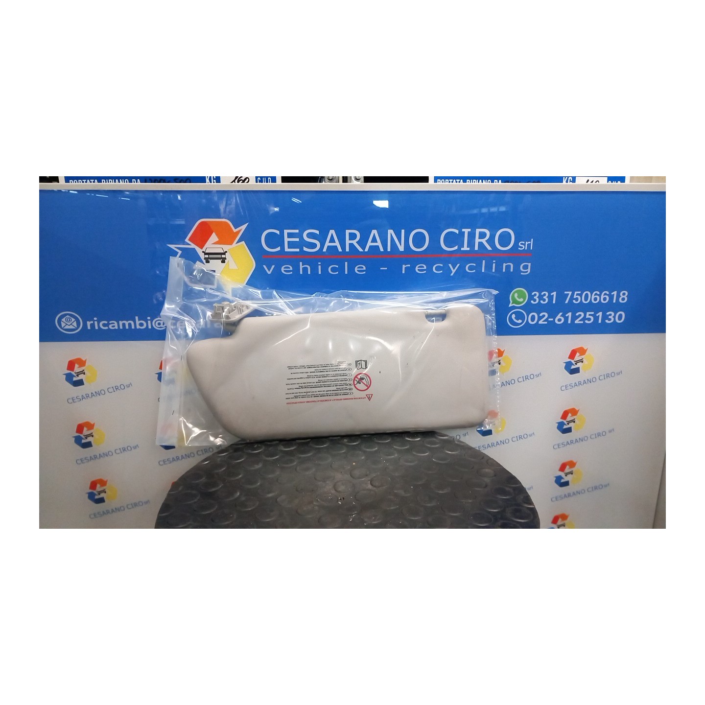 ALETTA PARASOLE PARABREZZA DX. 144 PEUGEOT 3008 (04/09-10/13) 9HZ 8163KZ