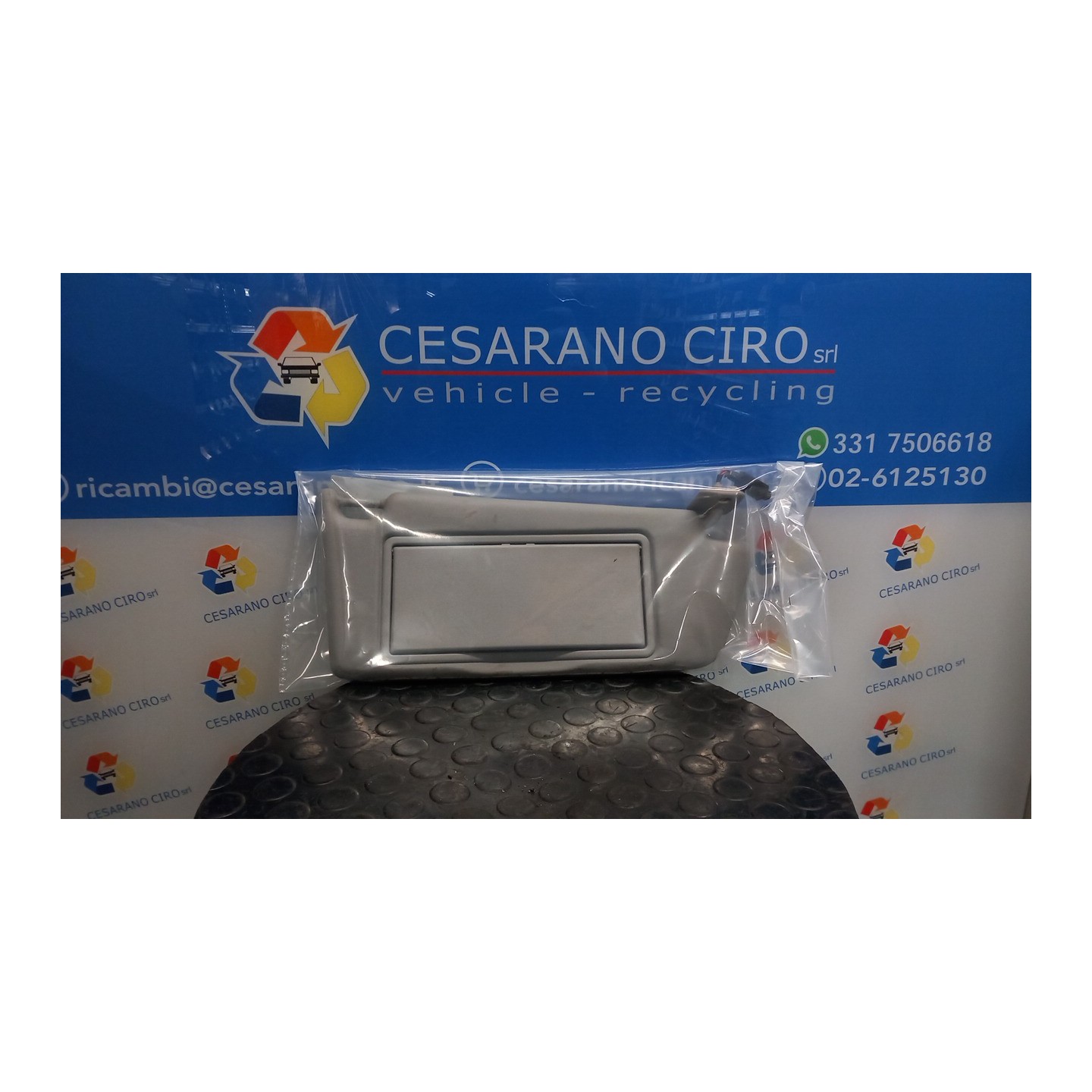 ALETTA PARASOLE PARABREZZA C/SPECCH. ILL. DX. 087 OPEL ASTRA (A04) (01/04-03/11) Z17DTH 13233498