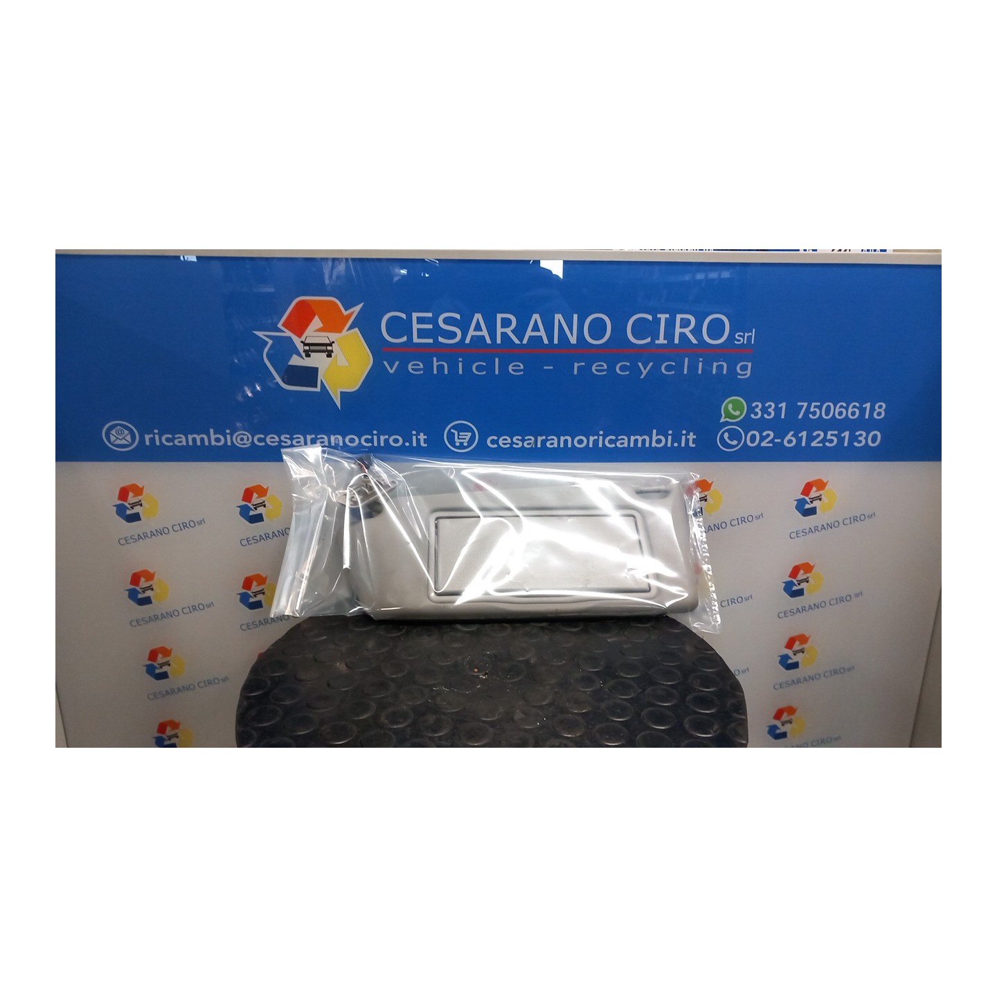 ALETTA PARASOLE PARABREZZA C/SPECCH. ILL. SX. 088 OPEL ASTRA (A04) (01/04-03/11) Z17DTH 13233496
