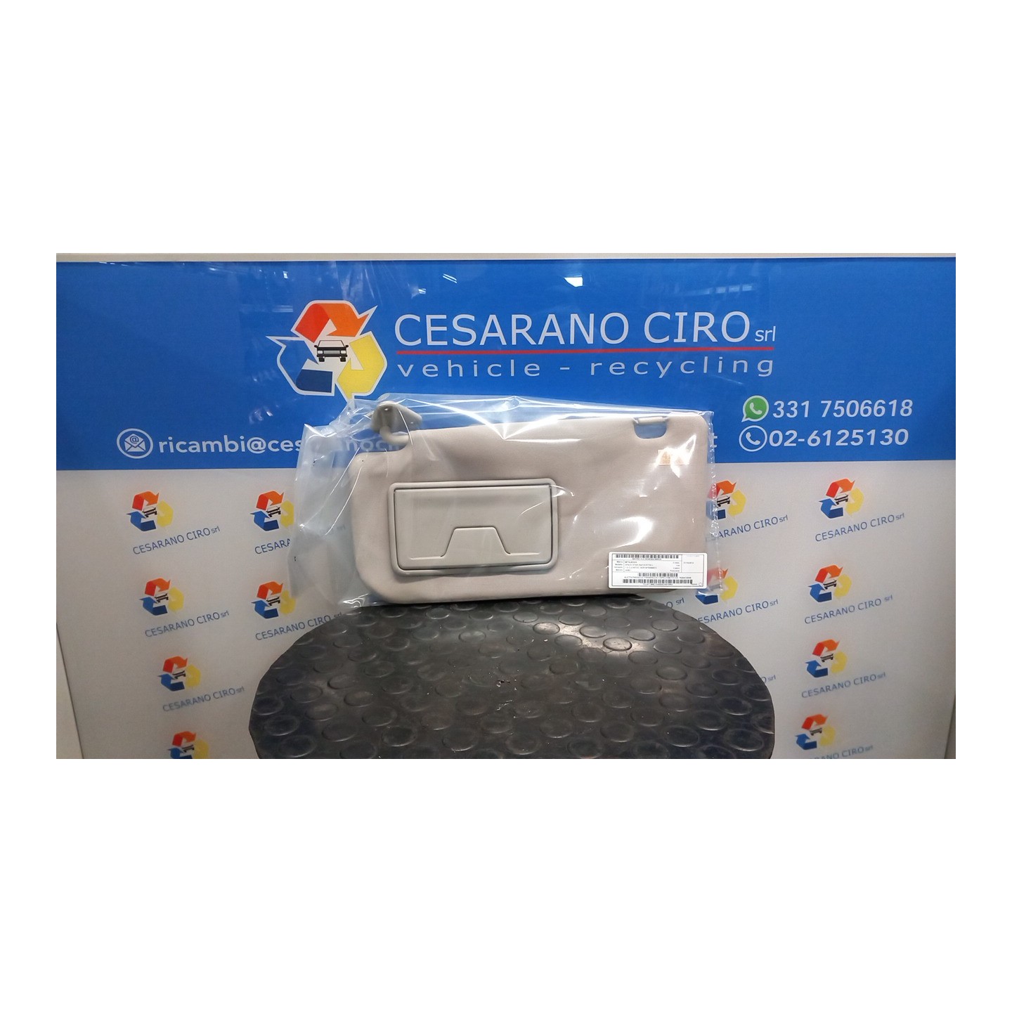 ALETTA PARASOLE PARABREZZA C/SPECCHIETTO SX. 028 MITSUBISHI SPACE STAR (04/13-07/15) 3A90 7620A743HB