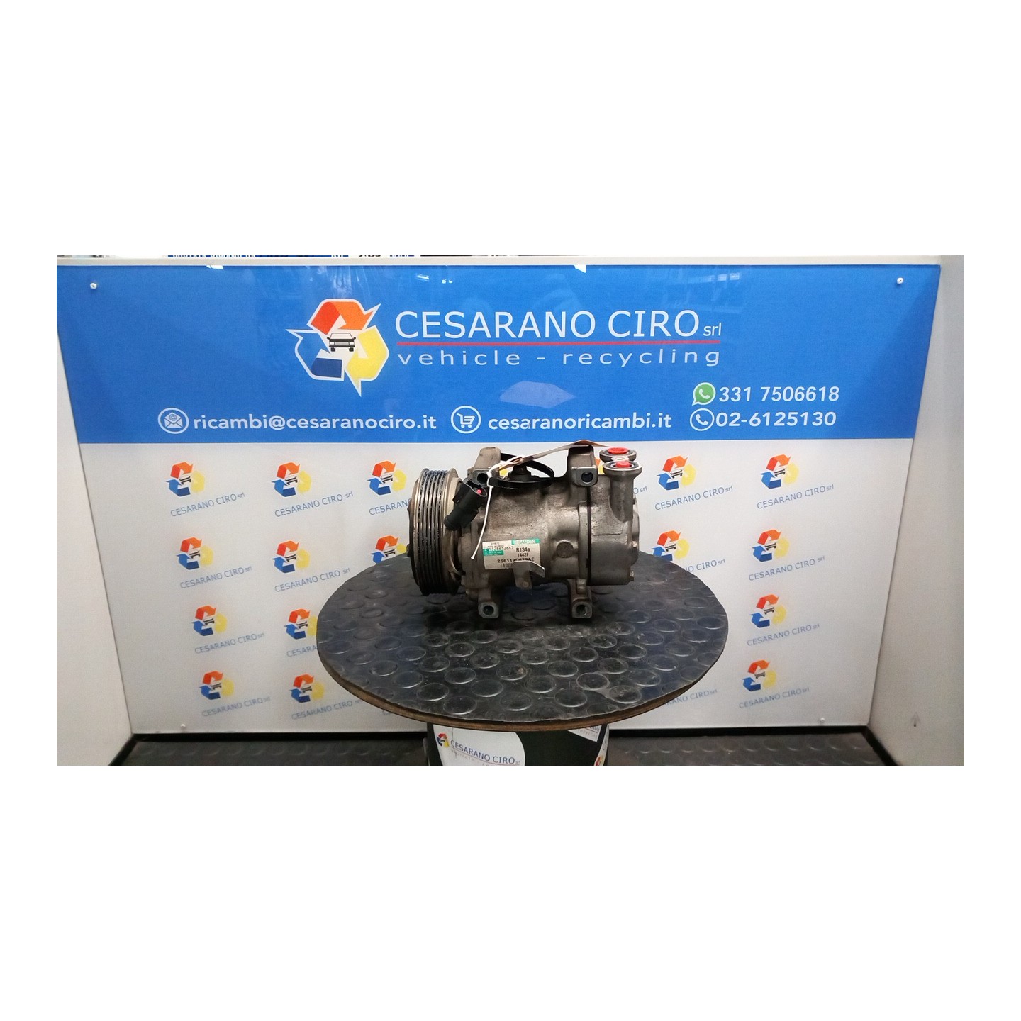 COMPRESSORE A/C 038 FORD FIESTA (CBK) (12/05-12/08) F6JB 1500822