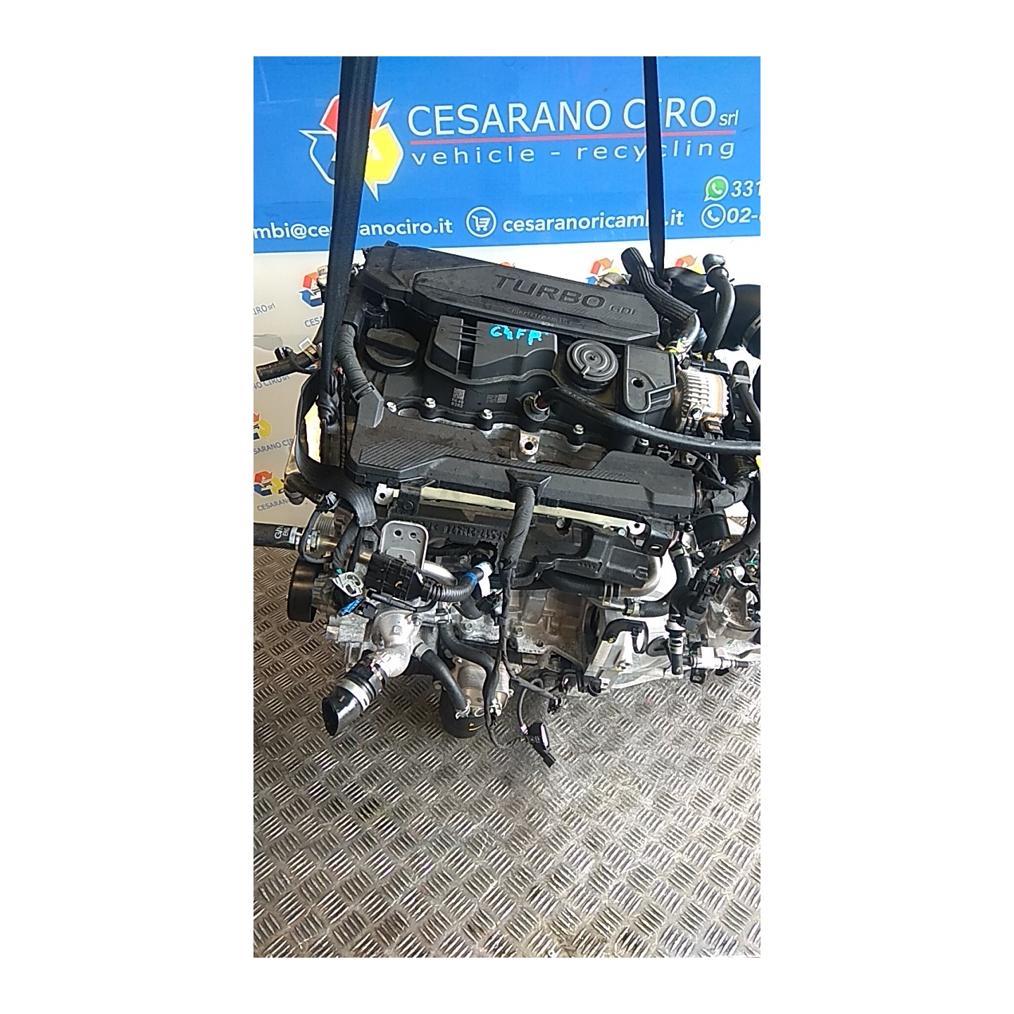 MOTORE SEMICOMPL. 058 KIA SPORTAGE 5A SERIE (12/21-) G4FP Z87312MZ00