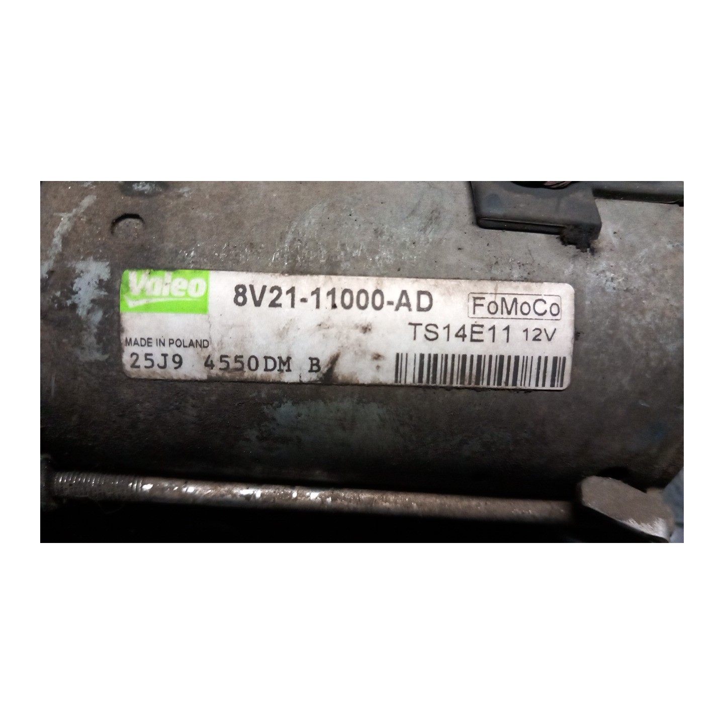 MOTORINO AVVIAMENTO 063 FORD FIESTA (CB1) (09/08-10/13) F6JD 1734633