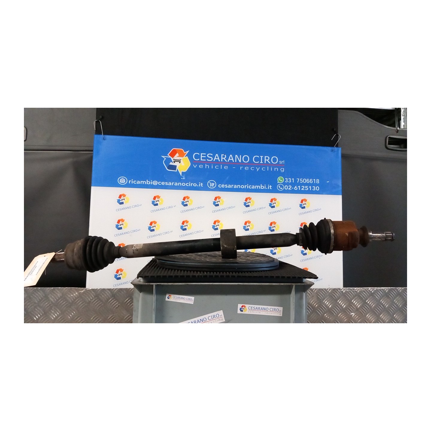 SEMIALBERO ANT. COMPL. DX. 078 OPEL CORSA (S07) (07/06-02/11) Z13DTJ 13150503