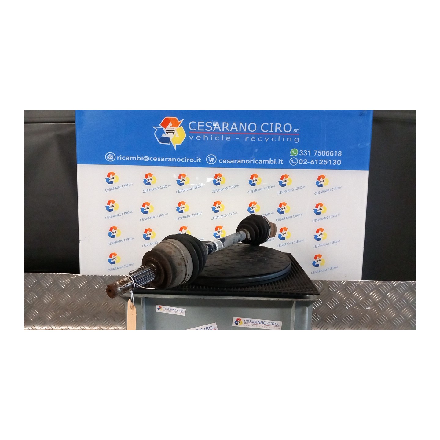 SEMIALBERO ANT. COMPL. SX. 079 OPEL CORSA (S07) (07/06-02/11) Z13DTJ 13150502