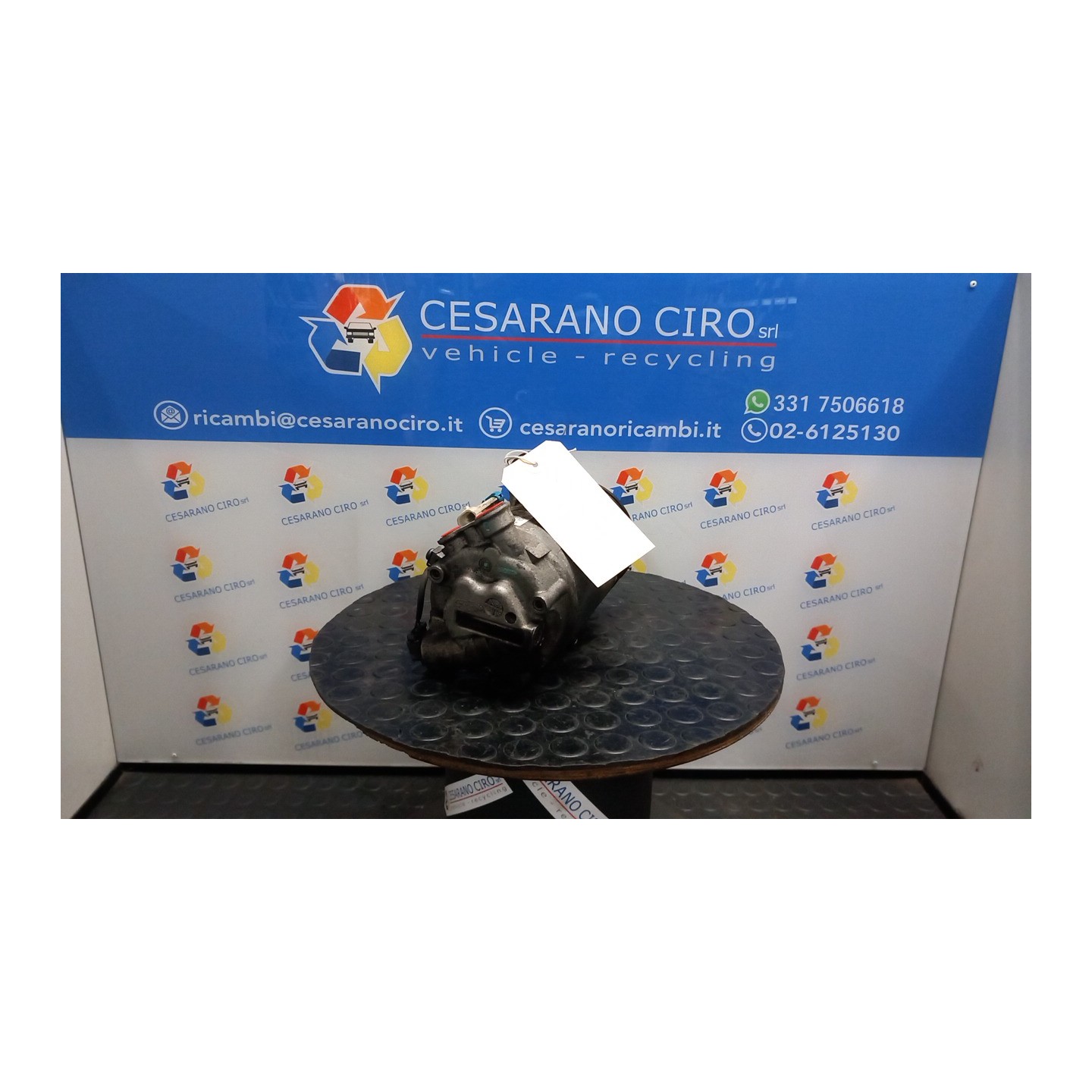COMPRESSORE A/C 098 OPEL ASTRA (A04) (01/04-03/11) Z17DTH 13124751