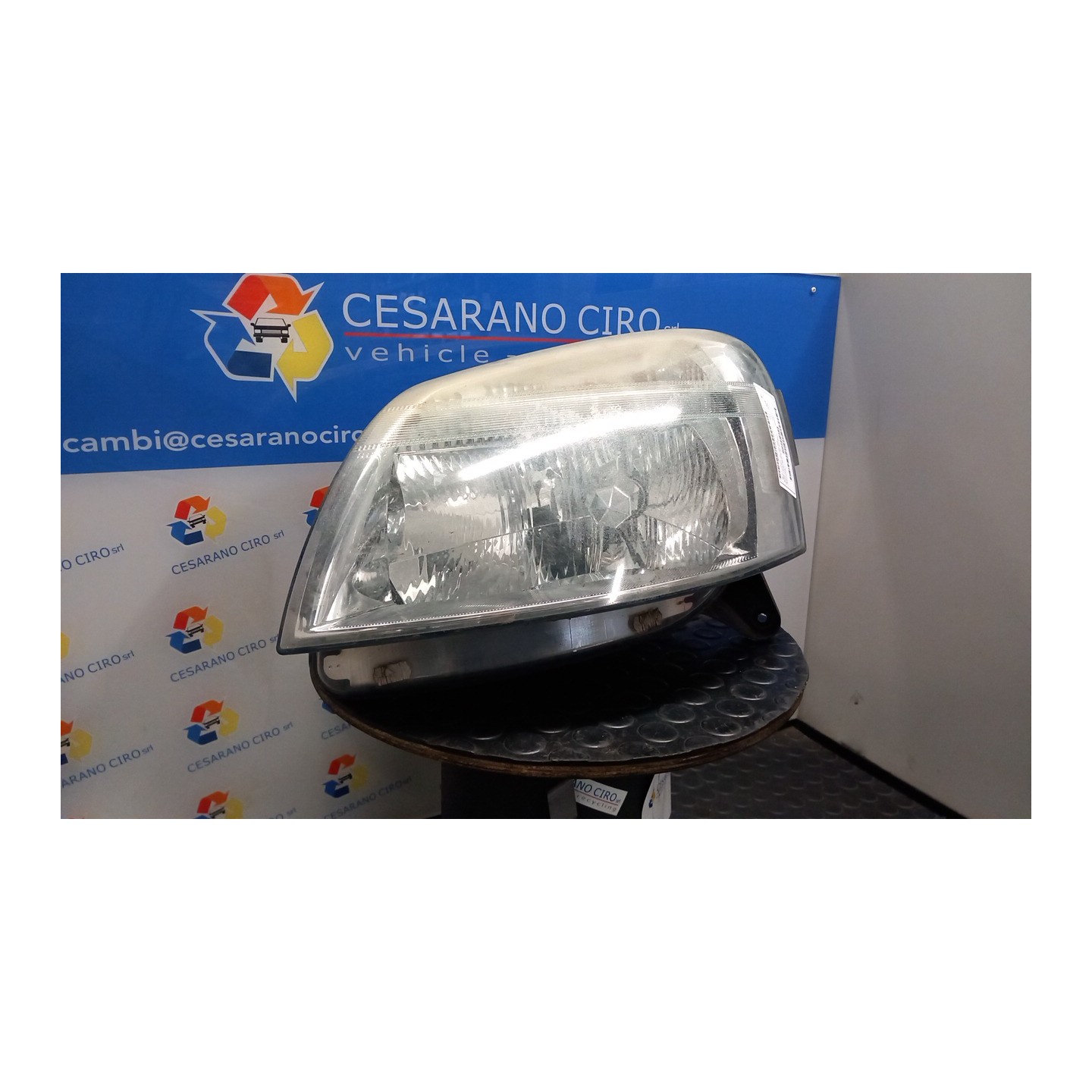 PROIETTORE SX. 130 CITROEN BERLINGO VAN (10/02-03/08) 9HW 6204AX