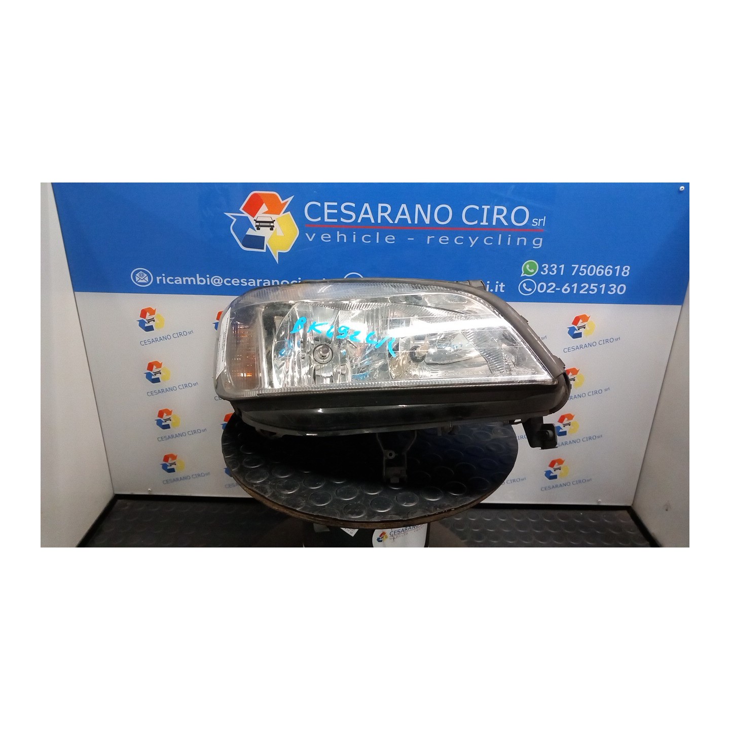 PROIETTORE DX. 131 OPEL ZAFIRA (T98) (03/99-12/05) X18XE1 9118792