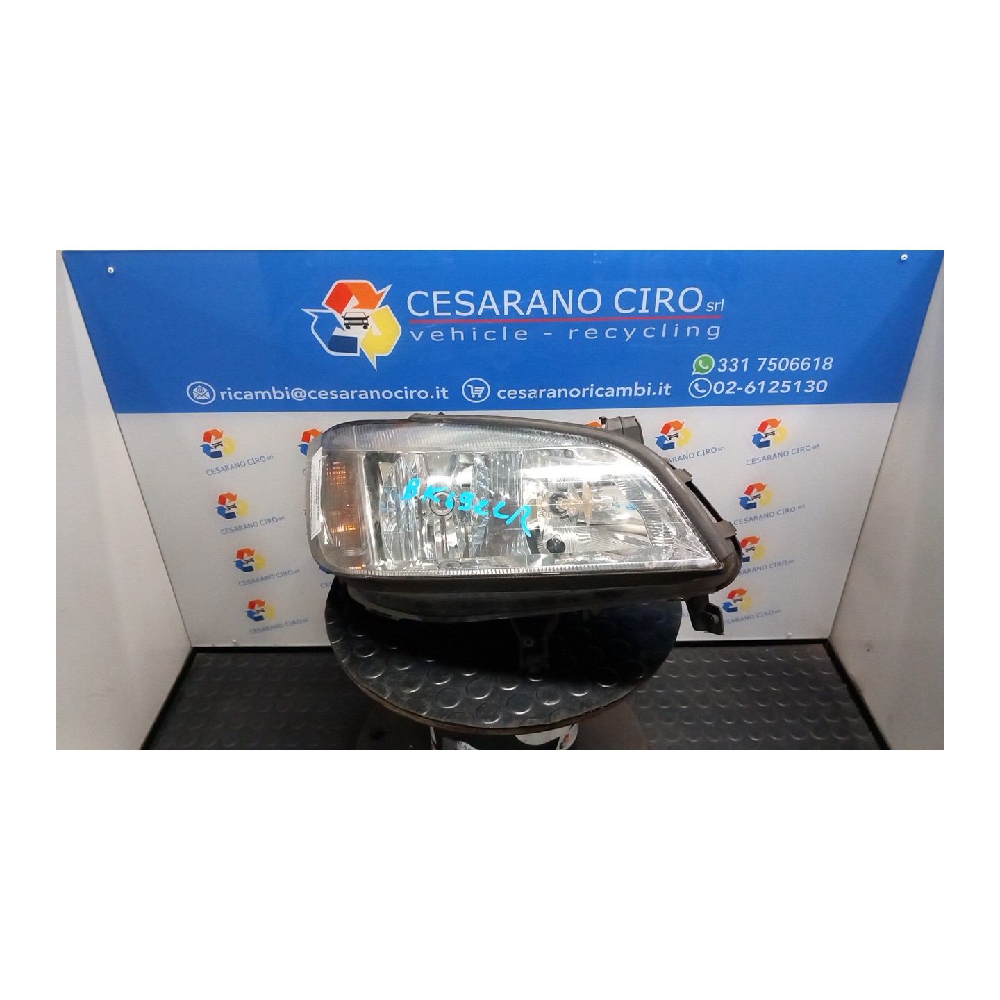 PROIETTORE DX. 131 OPEL ZAFIRA (T98) (03/99-12/05) X18XE1 9118792