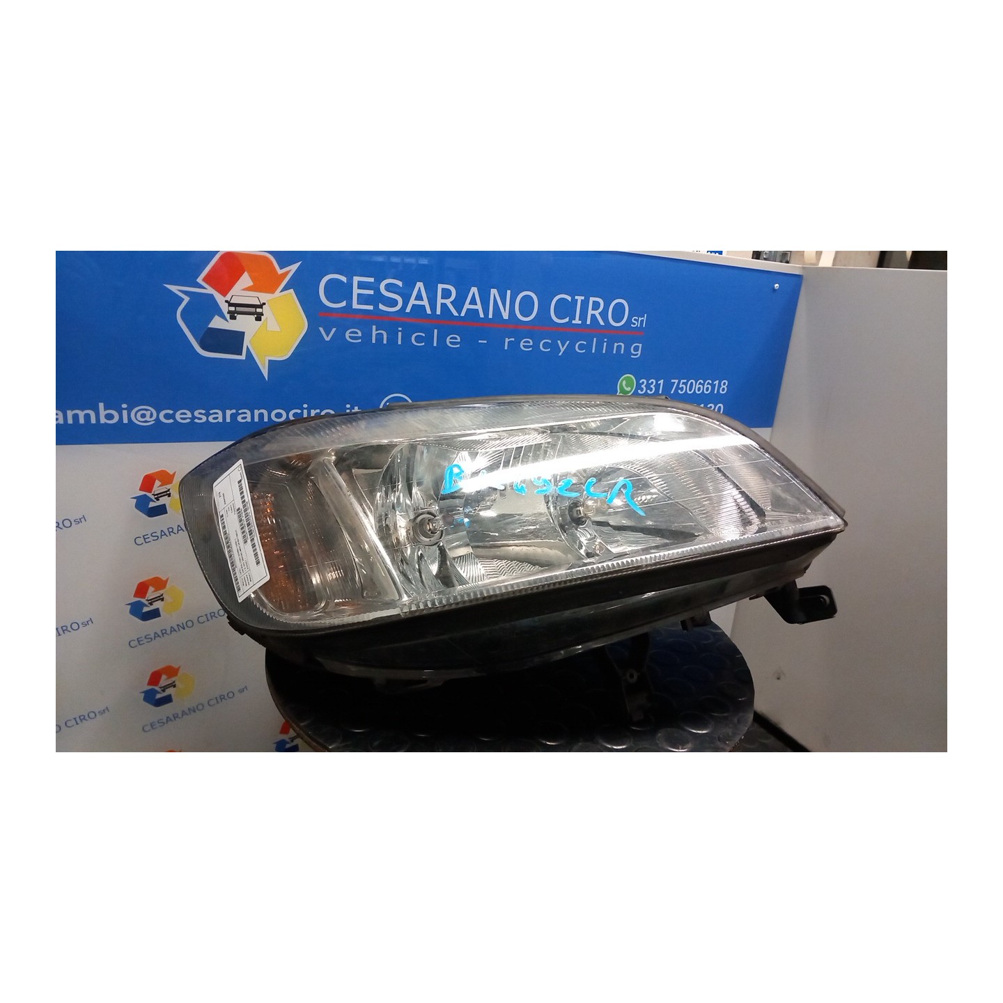 PROIETTORE DX. 131 OPEL ZAFIRA (T98) (03/99-12/05) X18XE1 9118792