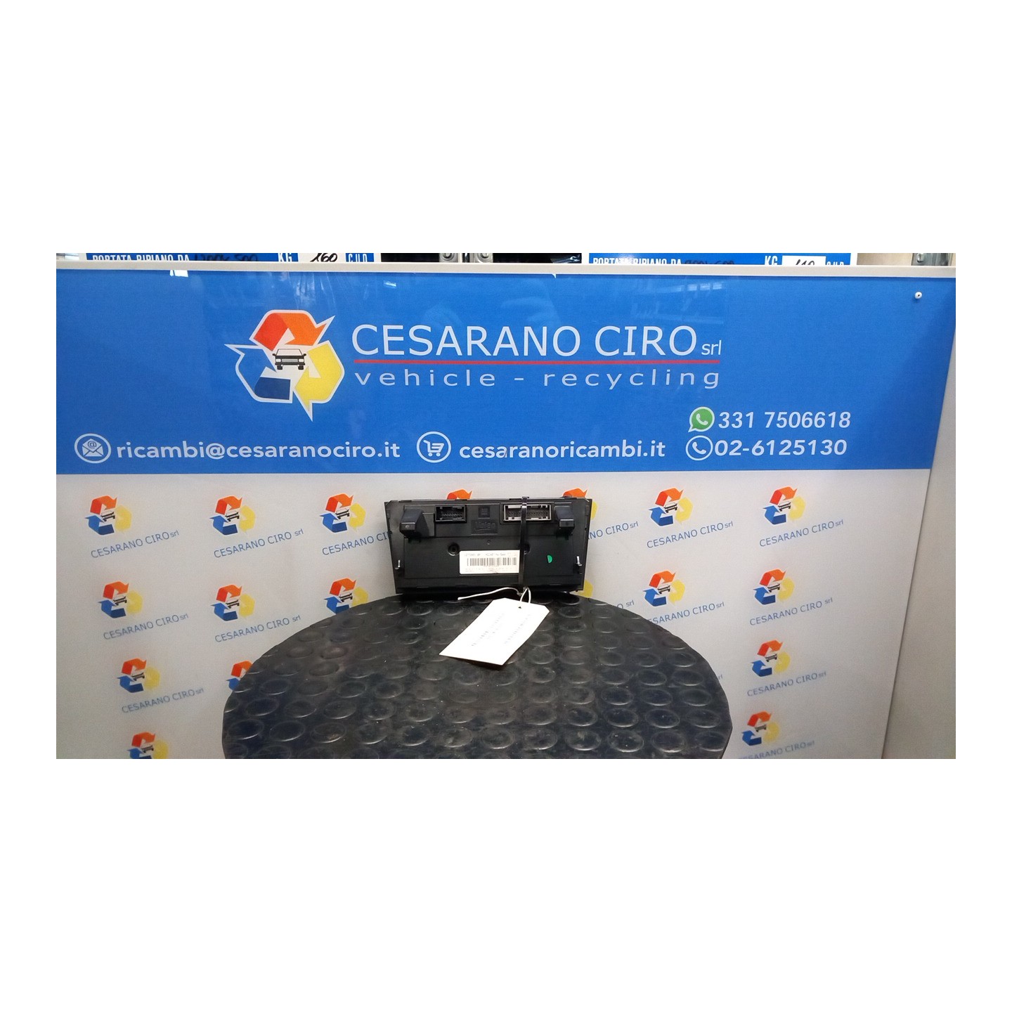 BLOCCO COMANDO CLIMATIZZAZIONE AC 137 SAAB 9.3 2A SERIE (08/02-) Z19DTH 12767390
