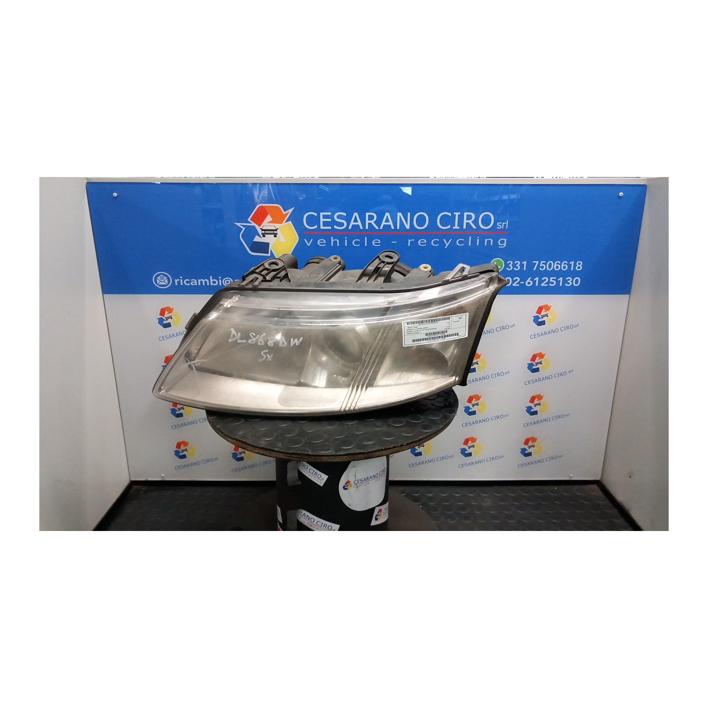 PROIETTORE SX. 142 SAAB 9.3 2A SERIE (08/02-) Z19DTH 12799346