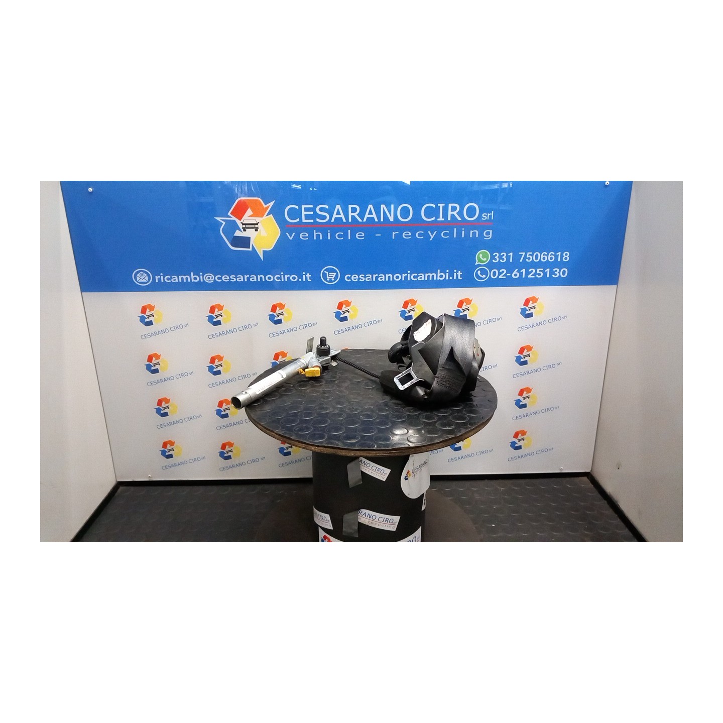 CINTURA DI SICUREZZA ANT. SX. 150 FIAT PUNTO EVO (3J) (08/09-07/13) 199A4000 735501771