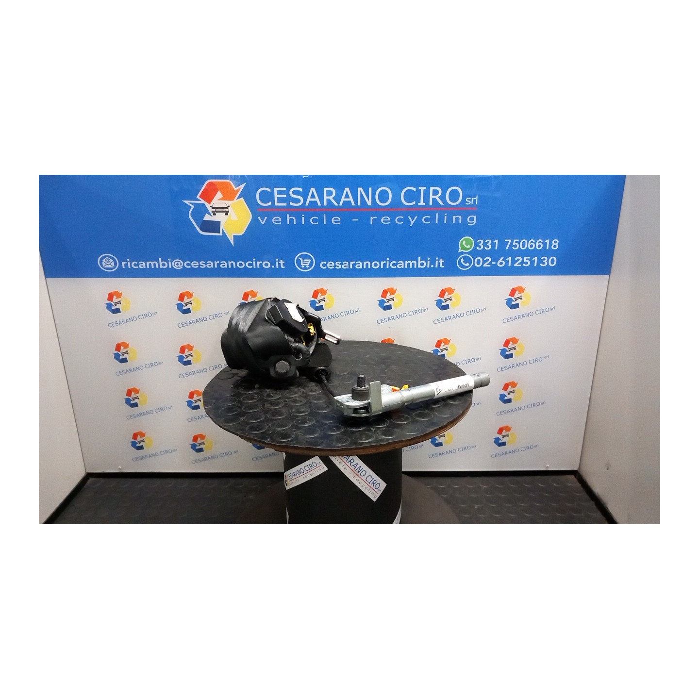 CINTURA DI SICUREZZA ANT. SX. 150 FIAT PUNTO EVO (3J) (08/09-07/13) 199A4000 735501771