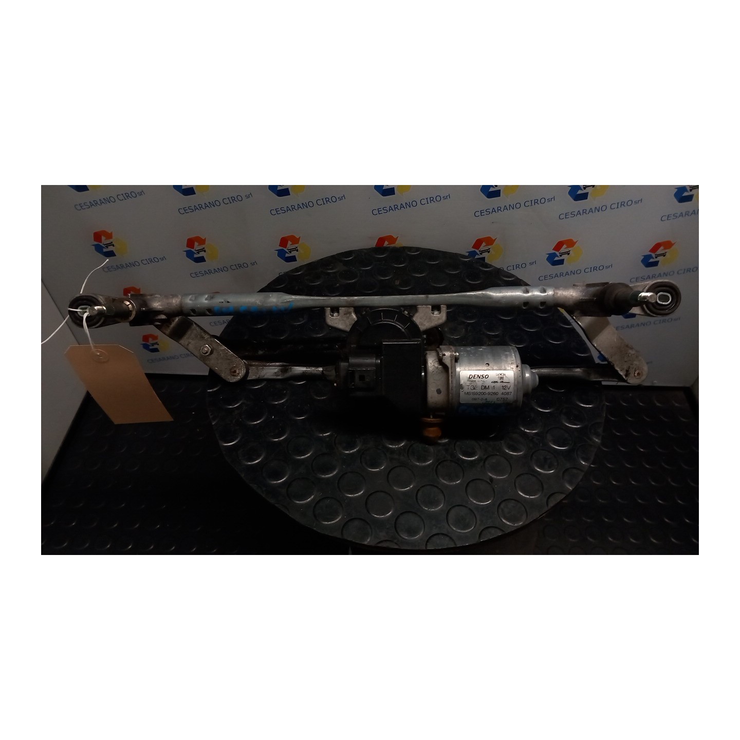 MECCANISMO TERGIPARABREZZA CON MOTORINO 166 FIAT PANDA (33) (12/11-04/17) 169A4000 51843622