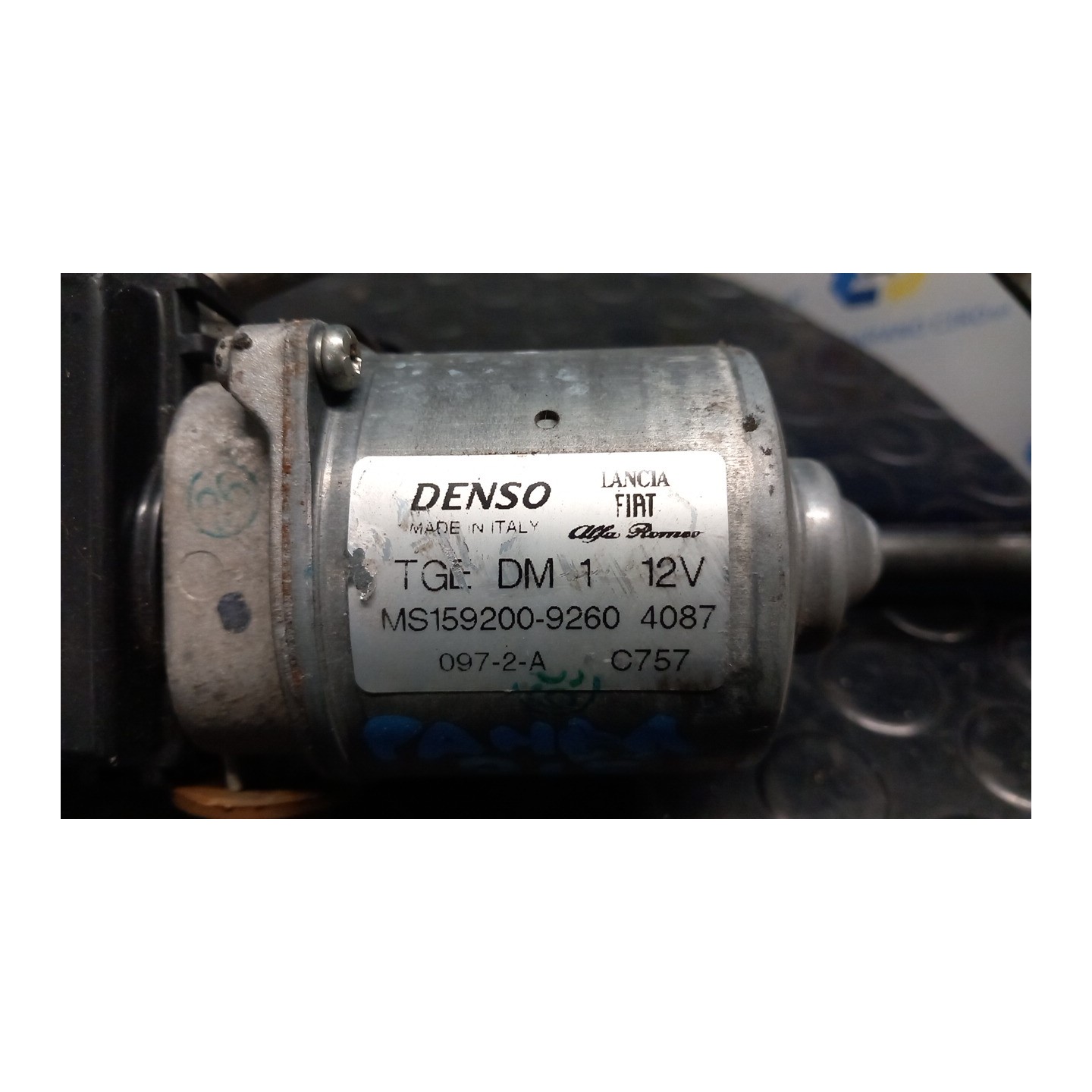 MECCANISMO TERGIPARABREZZA CON MOTORINO 166 FIAT PANDA (33) (12/11-04/17) 169A4000 51843622
