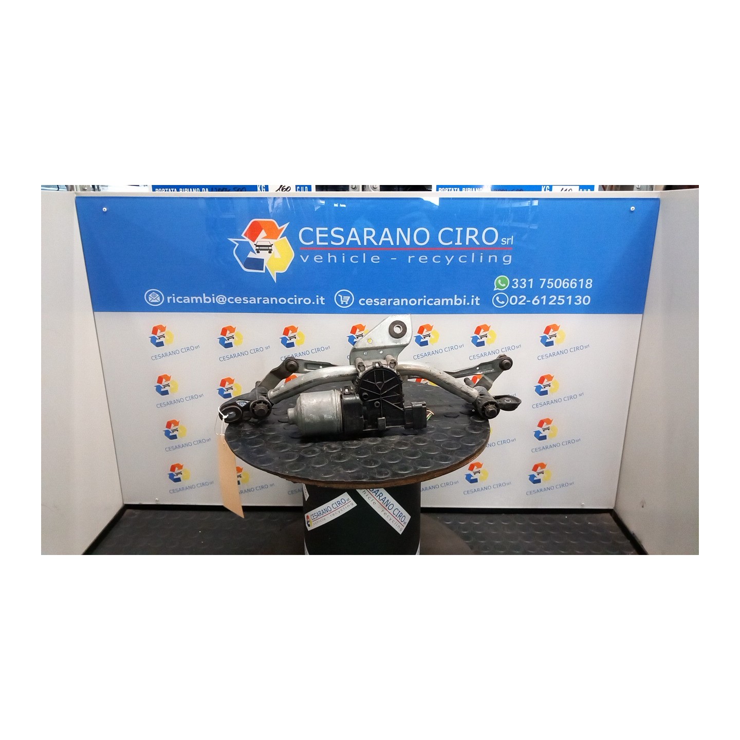 MOTORINO TERGIPARABREZZA 174 RENAULT TWINGO 2A SERIE (06/07-02/12) D7FA8 7701064031