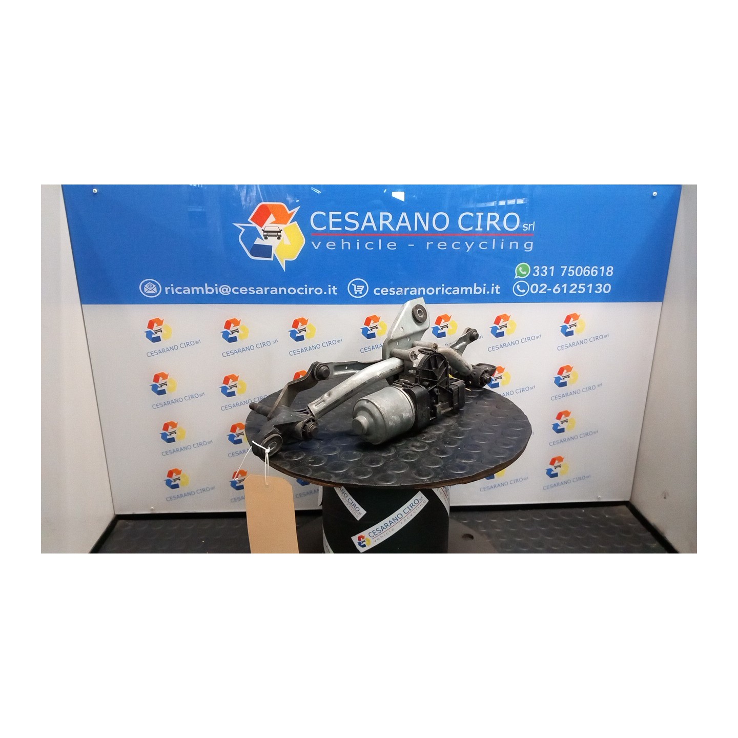 MOTORINO TERGIPARABREZZA 174 RENAULT TWINGO 2A SERIE (06/07-02/12) D7FA8 7701064031