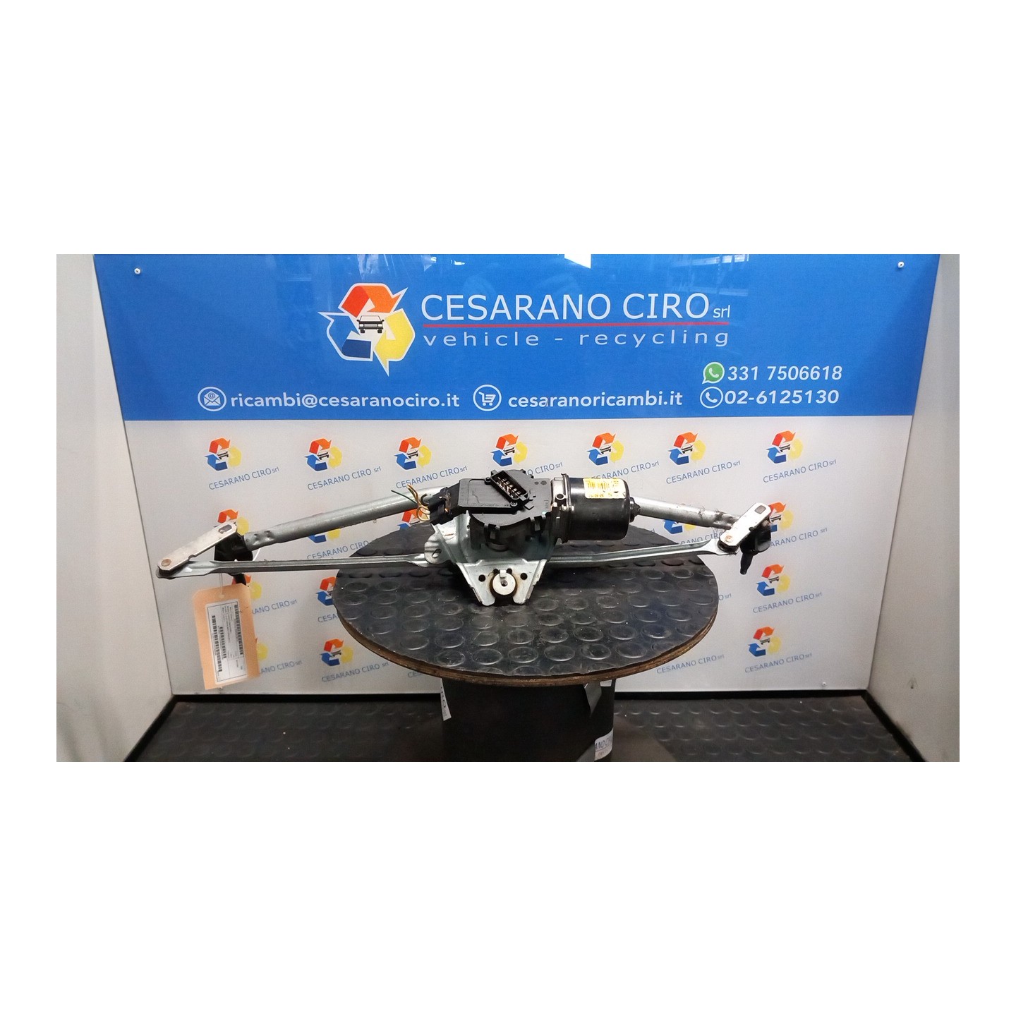 MOTORINO TERGIPARABREZZA 179 RENAULT KANGOO (04/03-03/09) K9KV7 7701207957