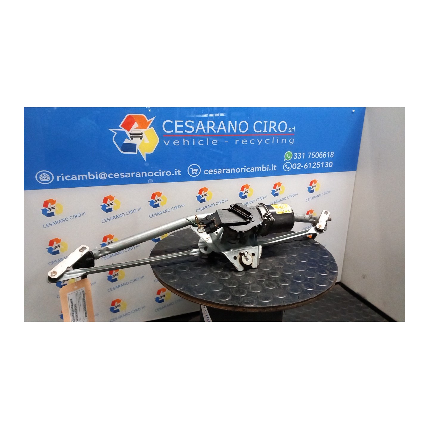 MOTORINO TERGIPARABREZZA 179 RENAULT KANGOO (04/03-03/09) K9KV7 7701207957
