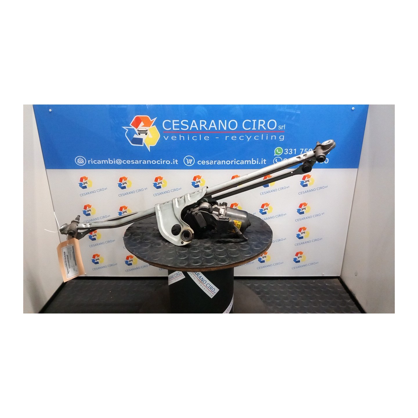 MECCANISMO TERGIPARABREZZA CON MOTORINO 180 MINI MINI (R56) (08/06-08/10) N12B16A 61617138789