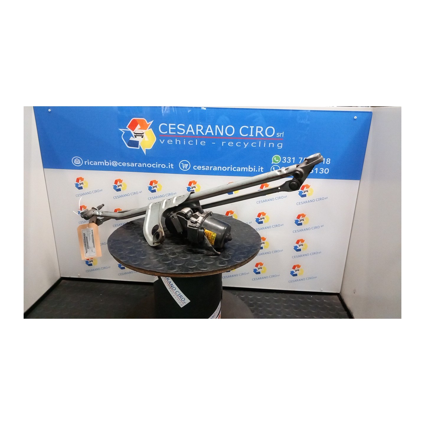 MECCANISMO TERGIPARABREZZA CON MOTORINO 180 MINI MINI (R56) (08/06-08/10) N12B16A 61617138789
