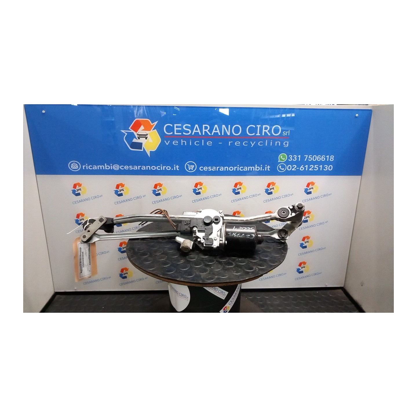 MECCANISMO TERGIPARABREZZA CON MOTORINO 185 BMW SERIE 1 (E87) (09/04-03/07) 204D4 61617192963