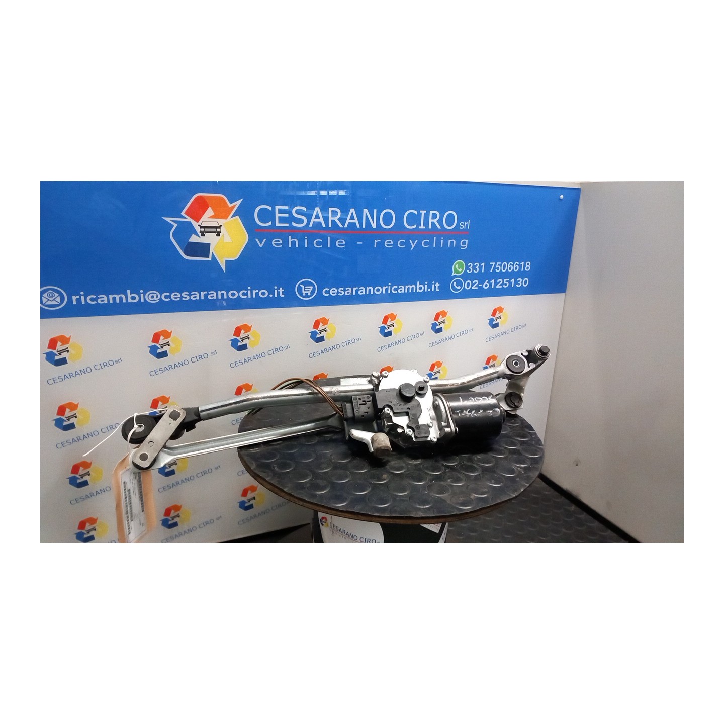 MECCANISMO TERGIPARABREZZA CON MOTORINO 185 BMW SERIE 1 (E87) (09/04-03/07) 204D4 61617192963