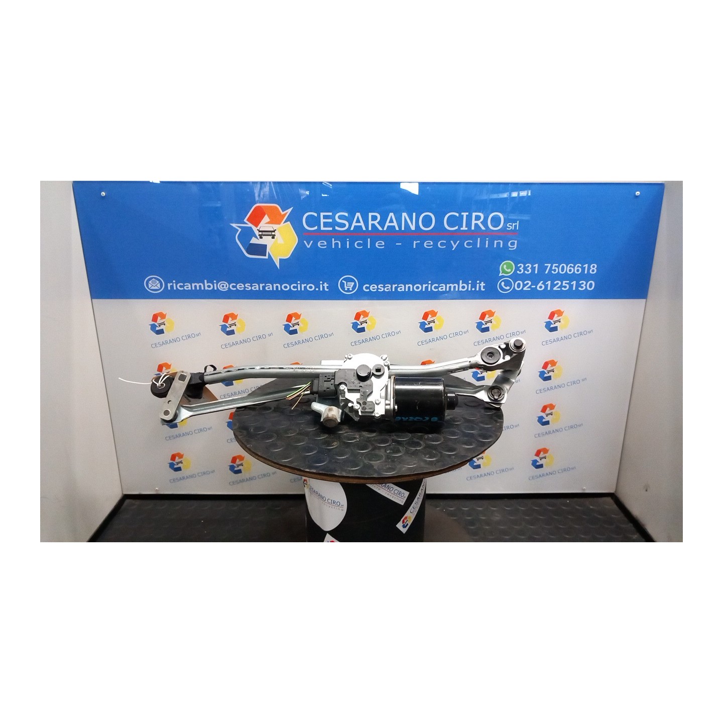 MECCANISMO TERGIPARABREZZA 186 BMW SERIE 1 (E81/E87) (03/07-12/12 N47D20C 61617192963
