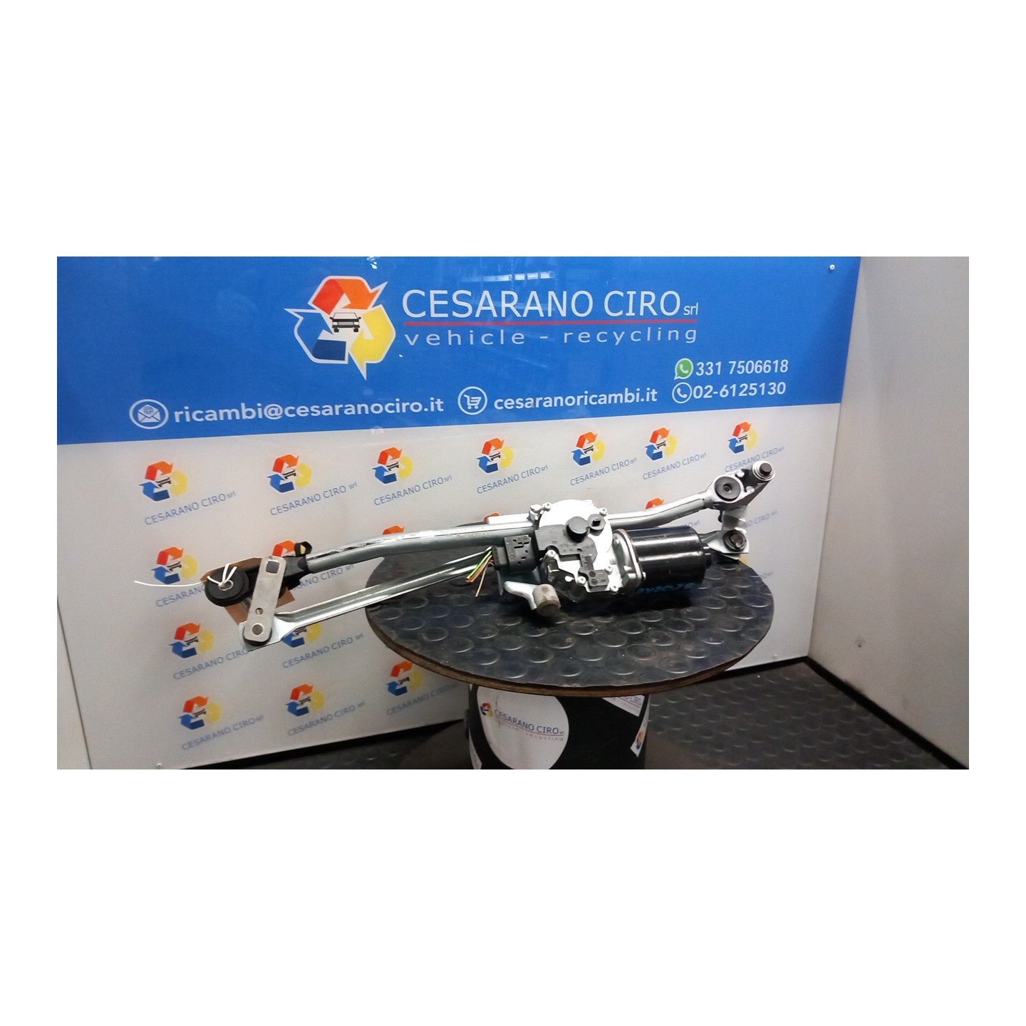 MECCANISMO TERGIPARABREZZA 186 BMW SERIE 1 (E81/E87) (03/07-12/12 N47D20C 61617192963