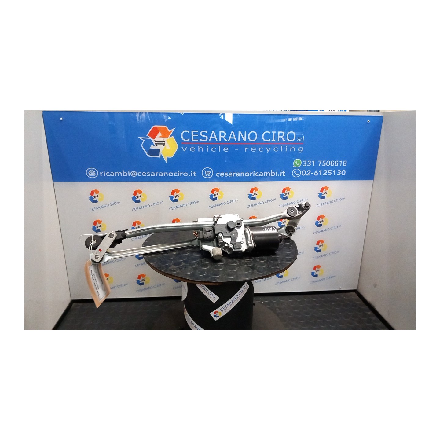 MECCANISMO TERGIPARABREZZA 187 BMW SERIE 1 (E81/E87) (03/07-12/12 N47D20A 61617192963