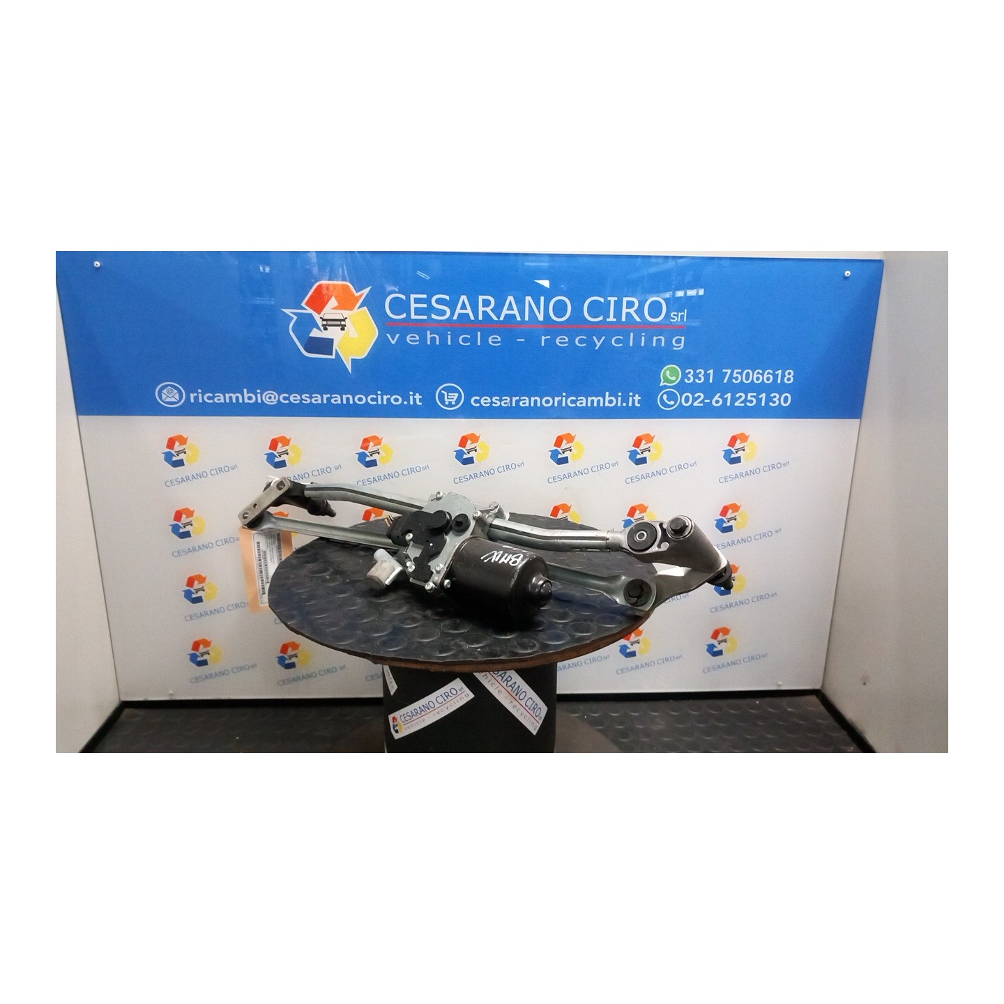 MECCANISMO TERGIPARABREZZA 187 BMW SERIE 1 (E81/E87) (03/07-12/12 N47D20A 61617192963