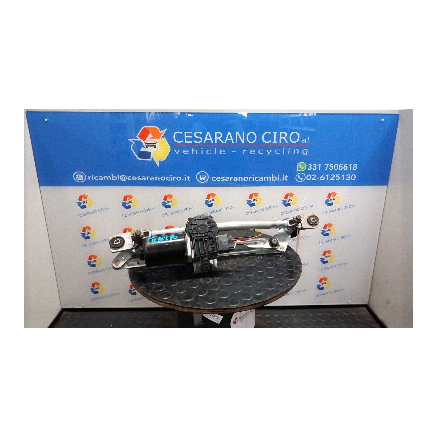 MECCANISMO TERGIPARABREZZA 196 KIA PICANTO 2A SERIE (09/15-) B3LA 981201Y000