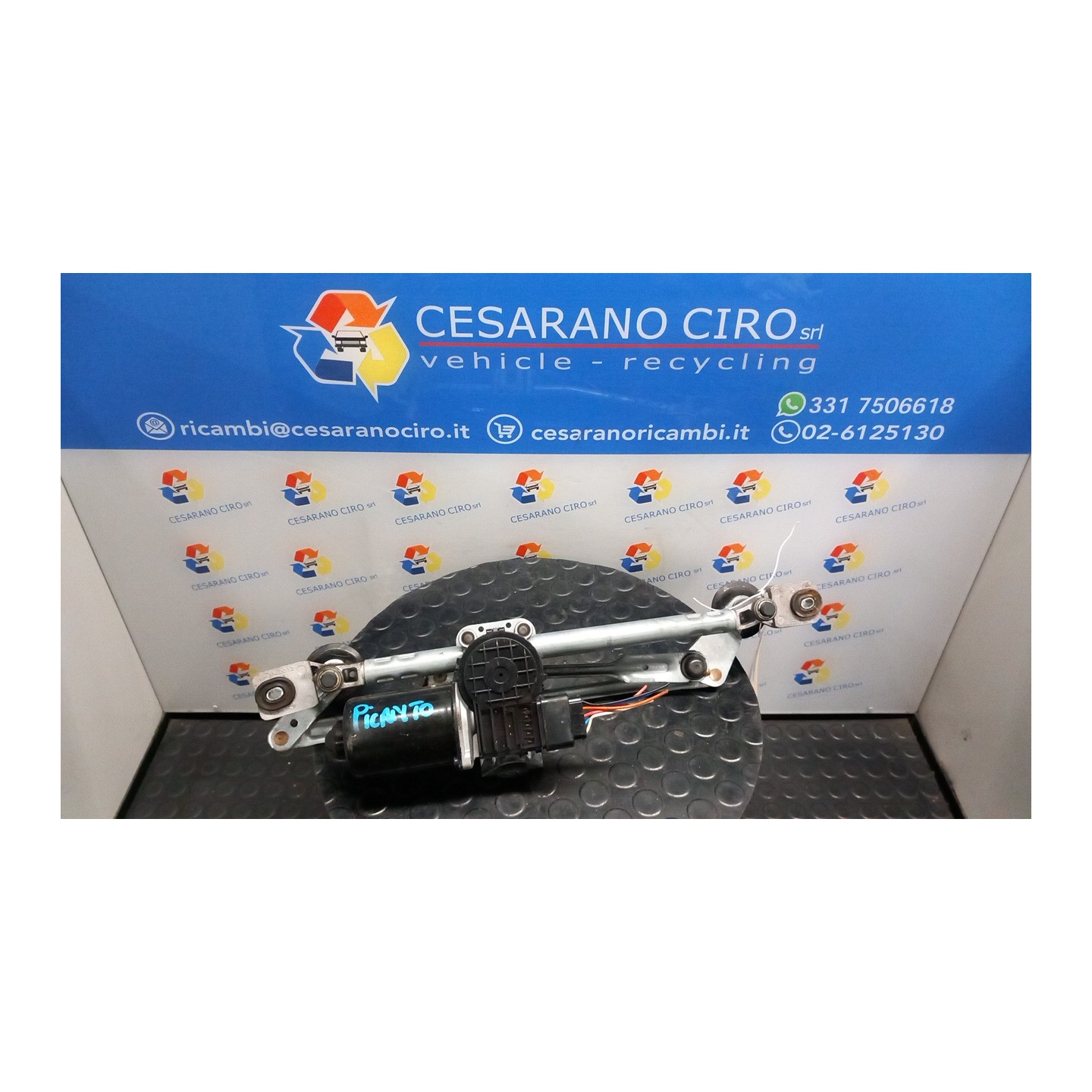 MECCANISMO TERGIPARABREZZA 196 KIA PICANTO 2A SERIE (09/15-) B3LA 981201Y000