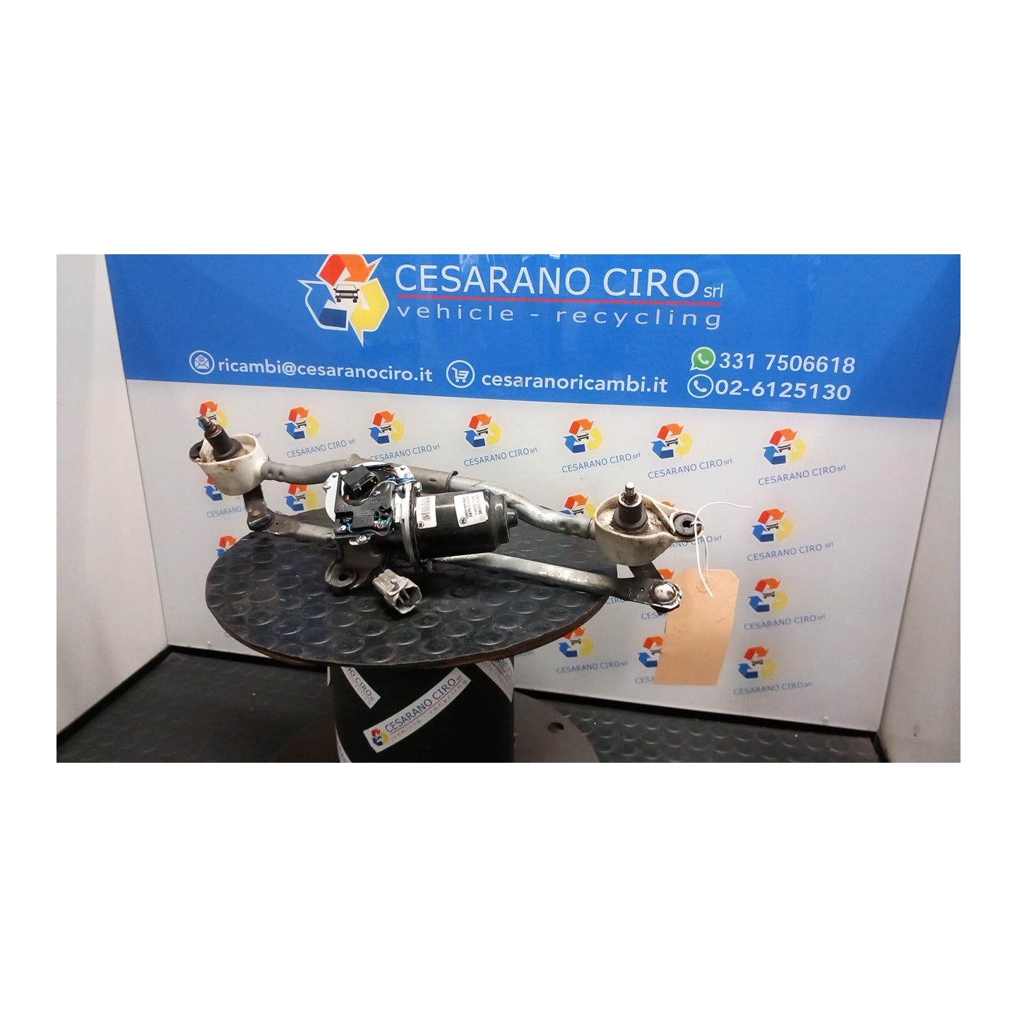 MECCANISMO TERGIPARABREZZA CON MOTORINO 203 SUZUKI SPLASH (02/08-10/15) K10B 3810051K50000