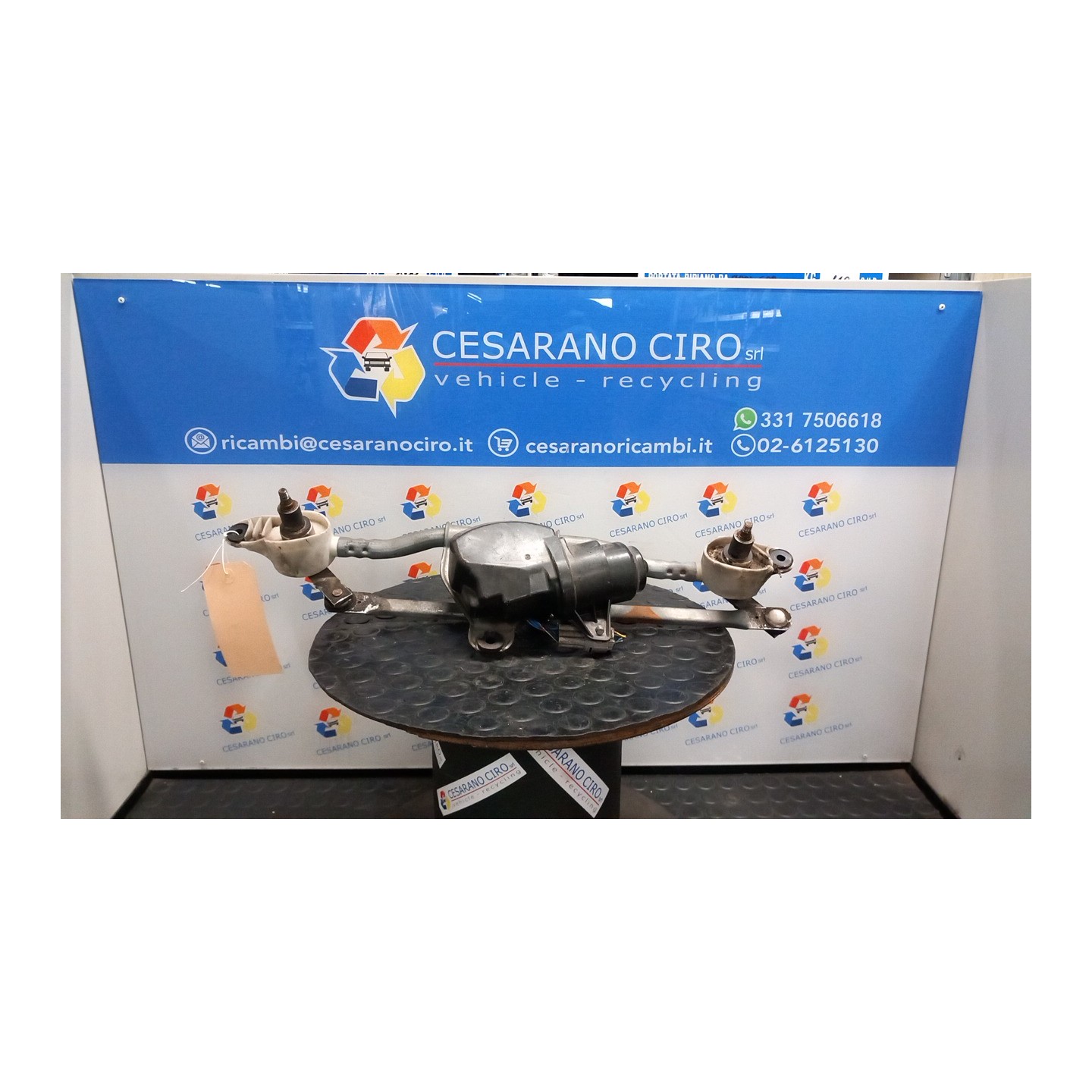 MECCANISMO TERGIPARABREZZA CON MOTORINO 204 SUZUKI SPLASH (02/08-10/15) K10B 3810051K50000