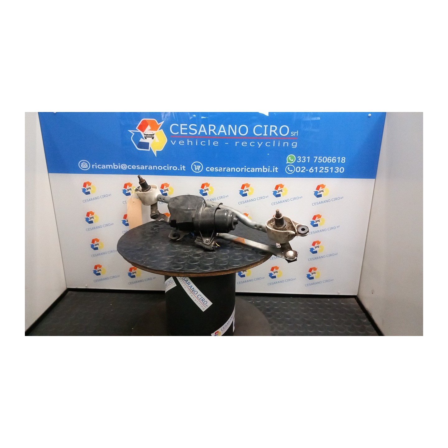 MECCANISMO TERGIPARABREZZA CON MOTORINO 204 SUZUKI SPLASH (02/08-10/15) K10B 3810051K50000